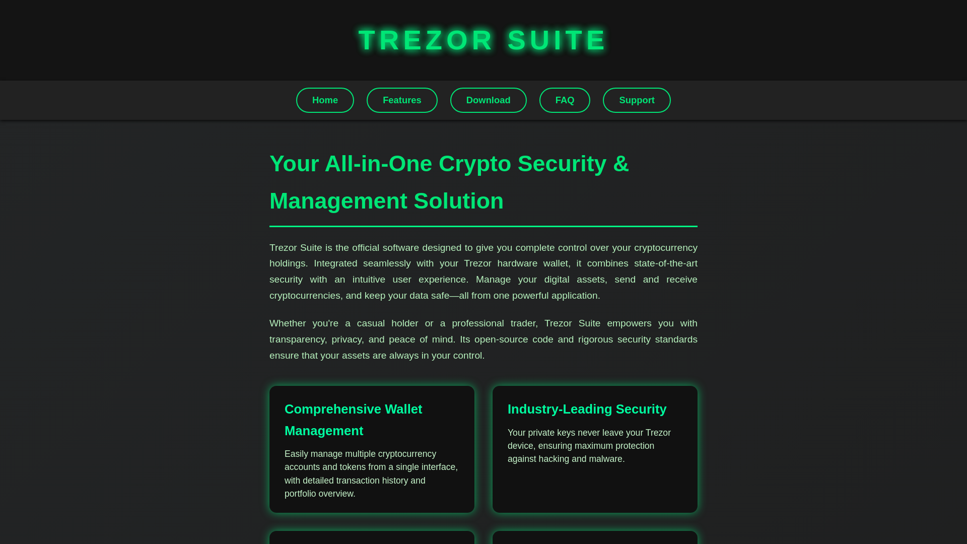 website screenshot of https://trazer-guide-en.pages.dev
