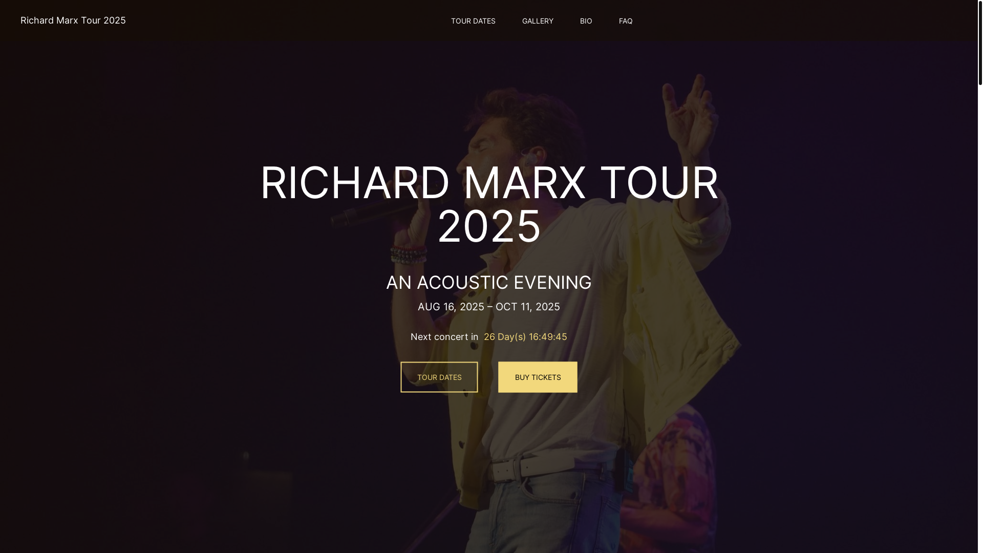 website screenshot of https://richardmarxtour-com-github-io.pages.dev/