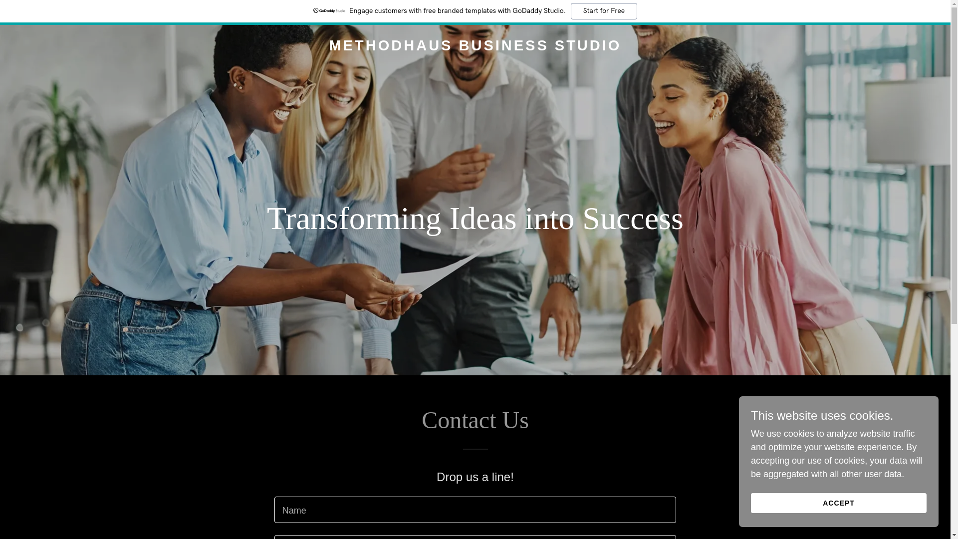 website screenshot of https://mhbstudio.co/