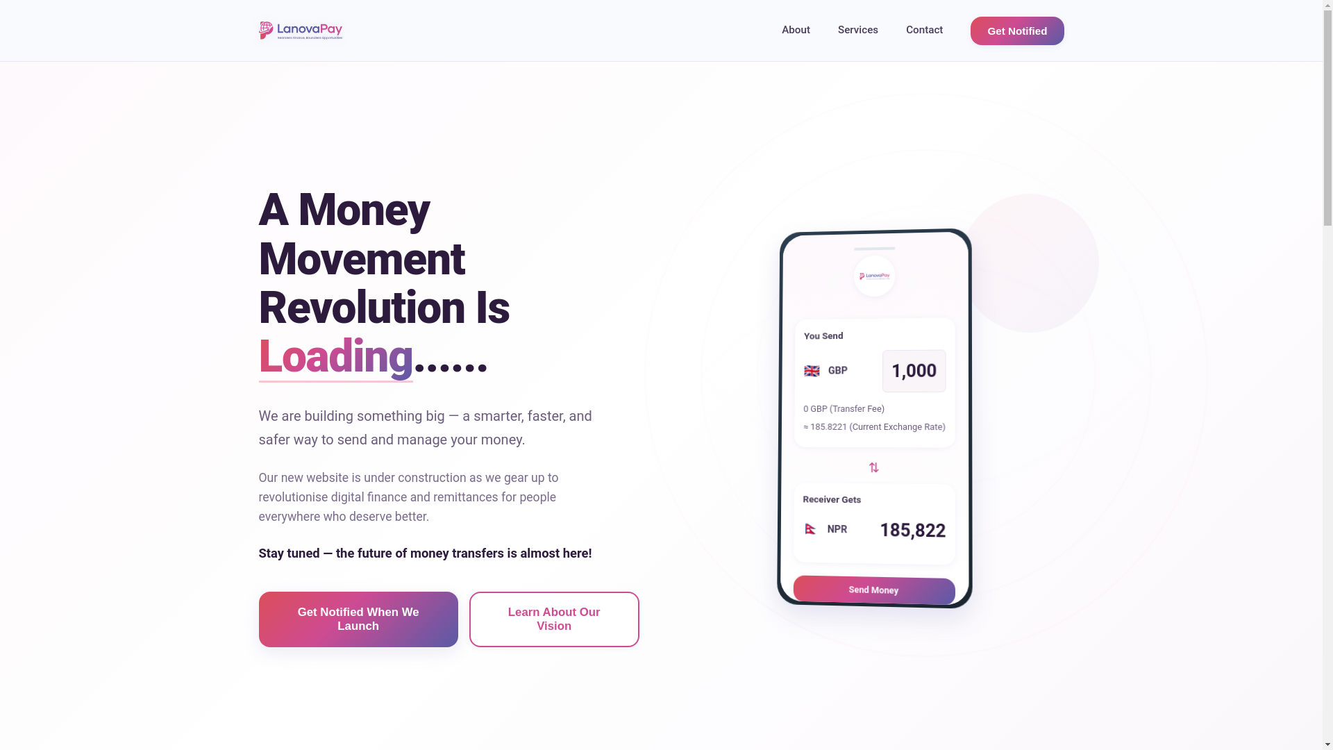 website screenshot of https://lanova.pages.dev/