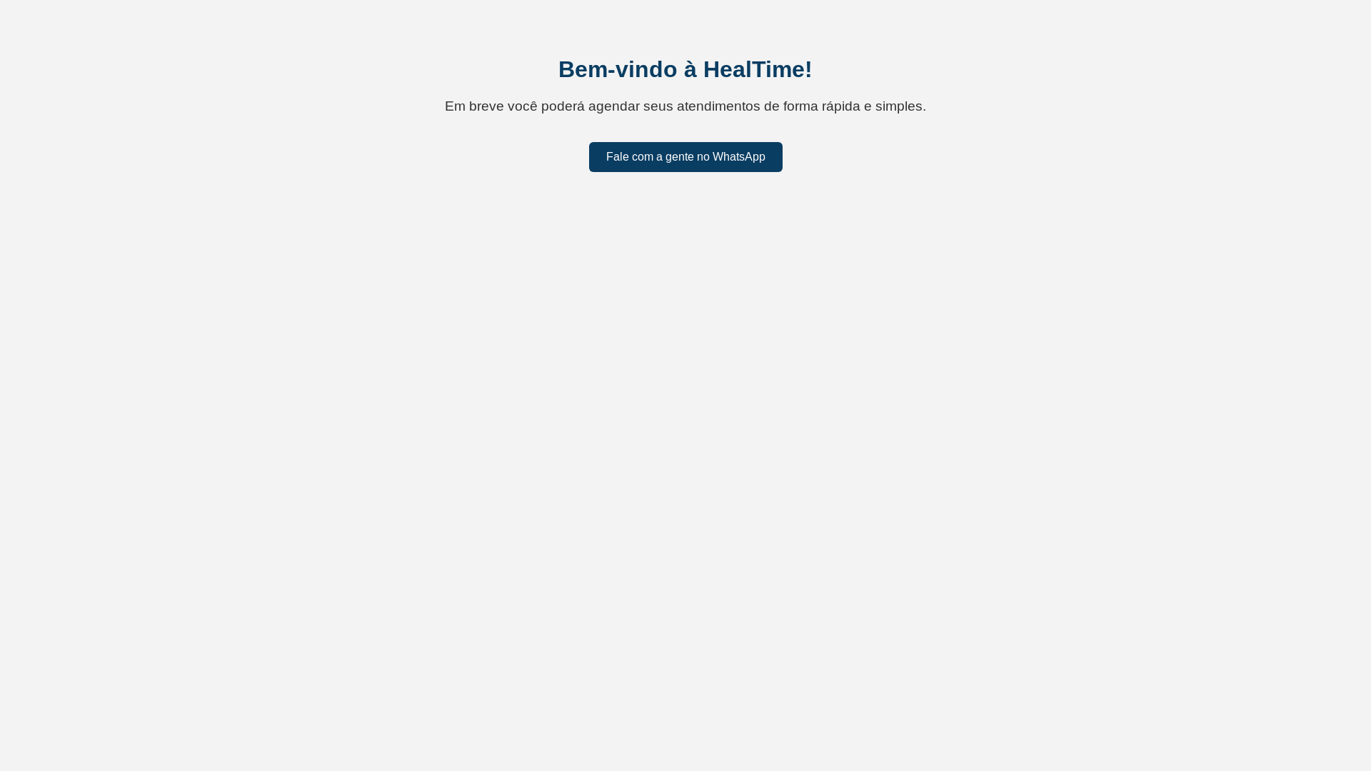 website screenshot of https://healtime.com.br/