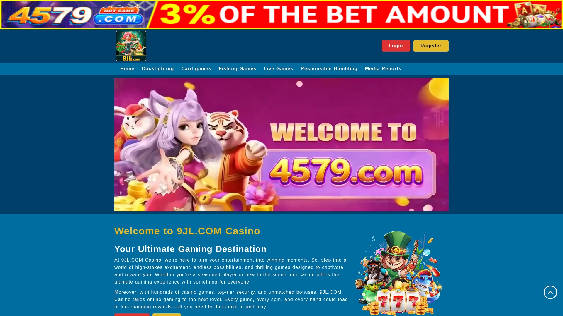 website screenshot of https://www9jlph.com