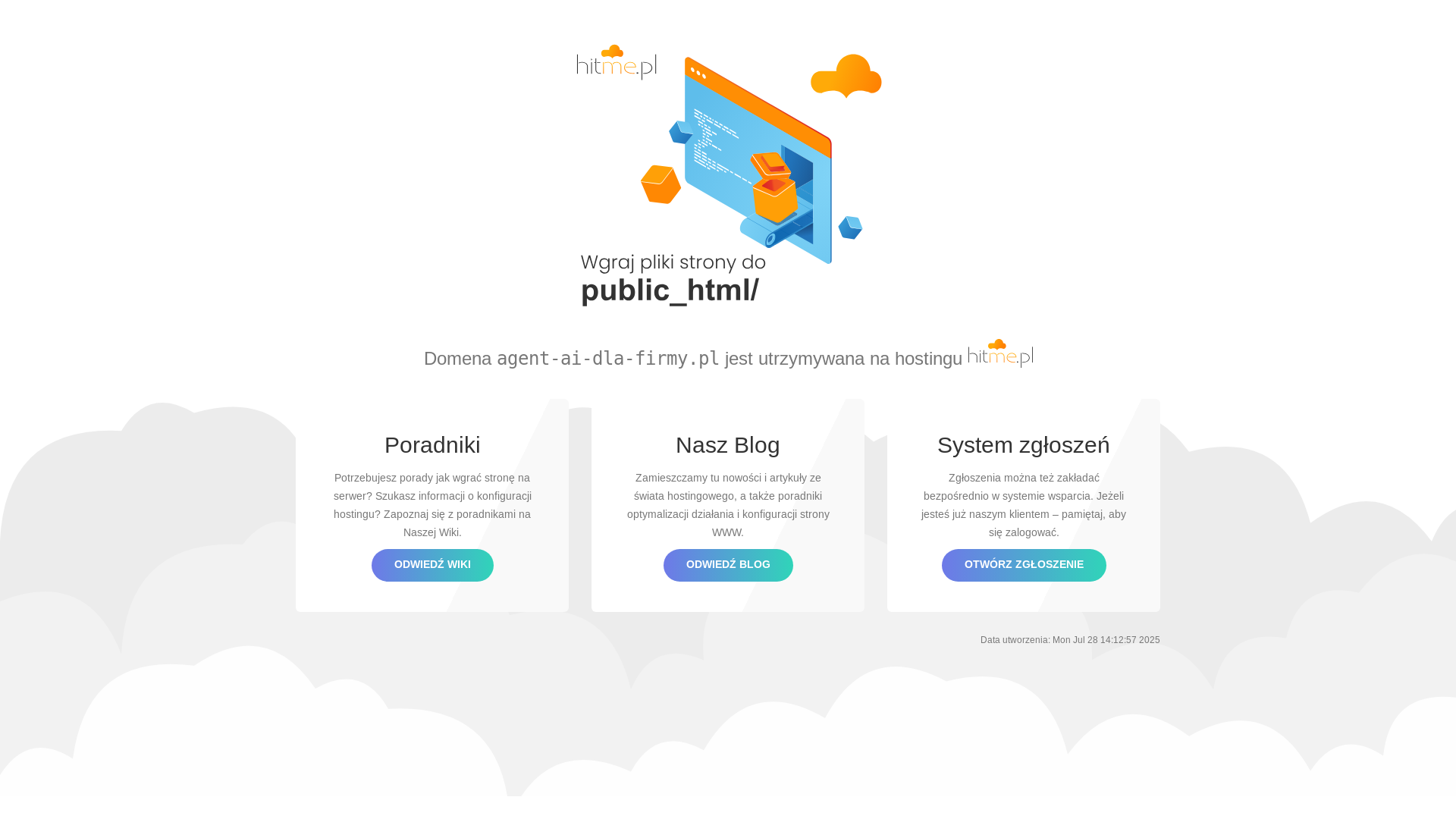 website screenshot of https://agent-ai-dla-firmy.pl/