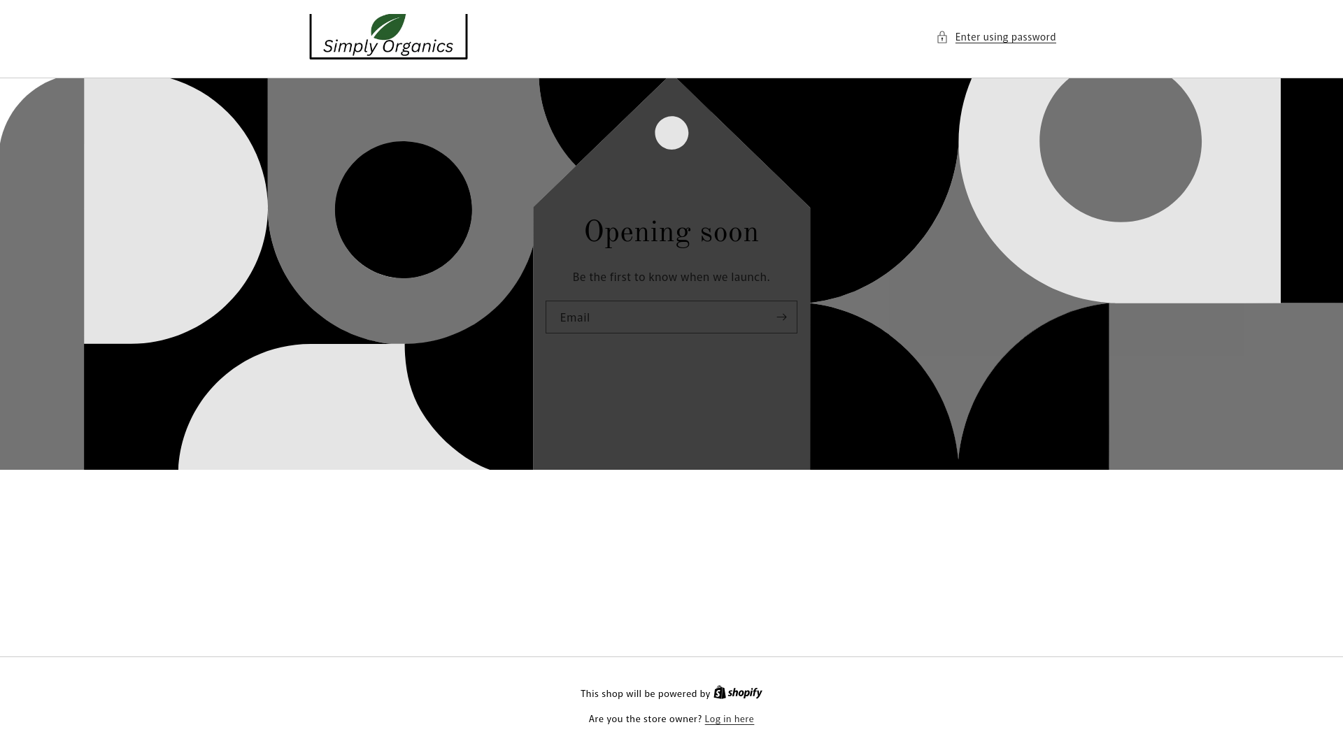 website screenshot of https://simplyorangics.com/