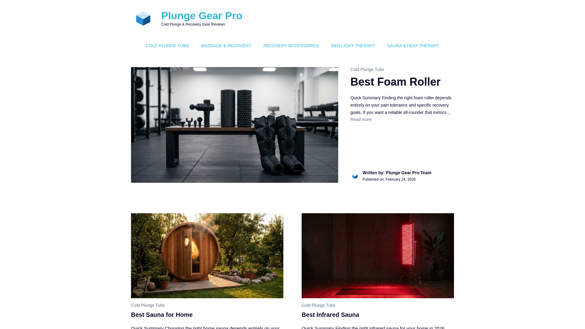 website screenshot of https://plungegearpro.com/