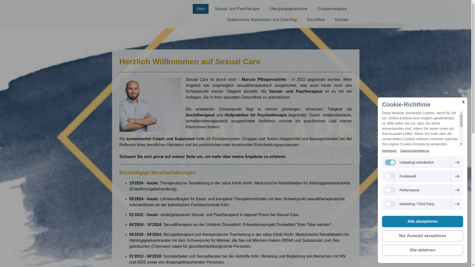 website screenshot of https://psychotherapie-stadtgarten.de/