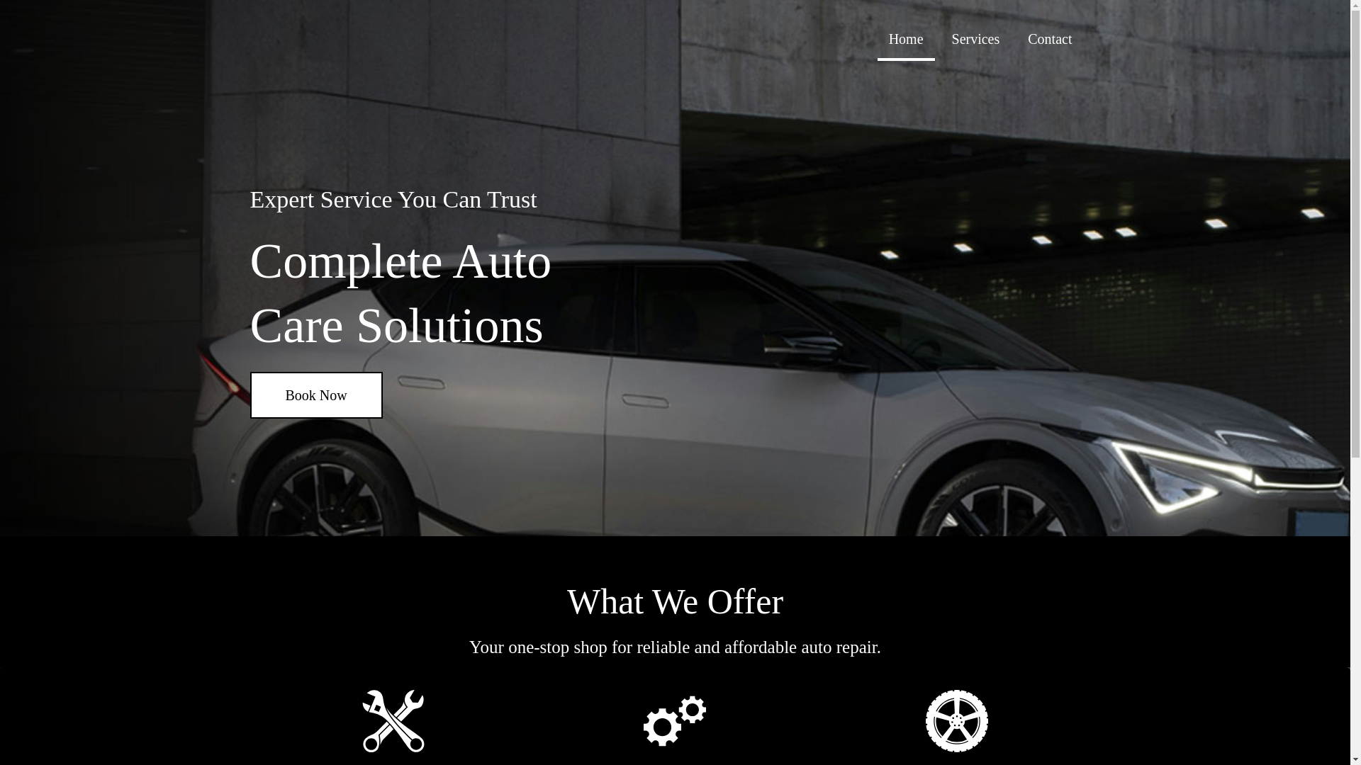 website screenshot of https://tirestowingandmorellc.com/
