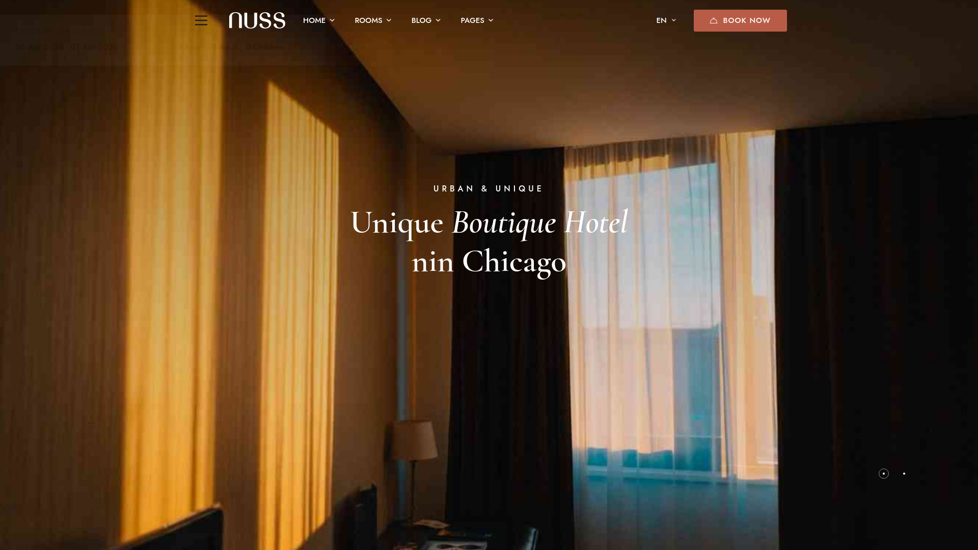 website screenshot of https://evaotelkayseri.com