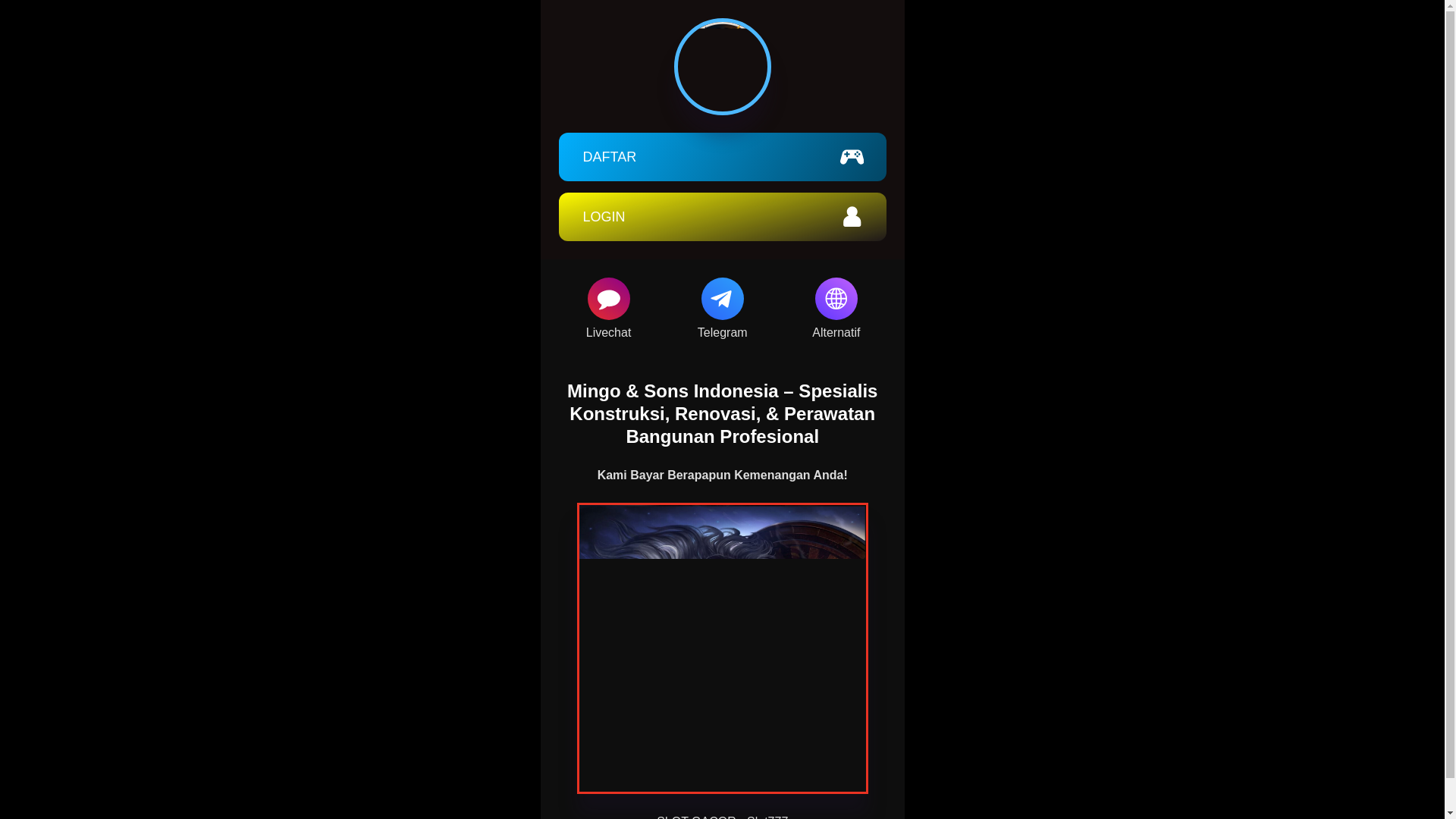 website screenshot of https://mingoandsons-1.pages.dev/