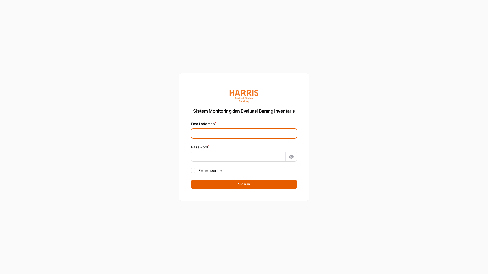 website screenshot of https://simoba-harris.my.id/