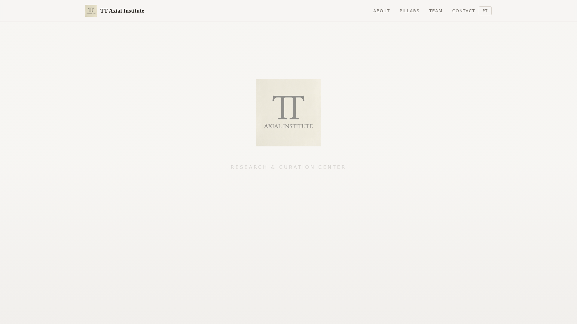 website screenshot of https://ttaxialinstitute.org/