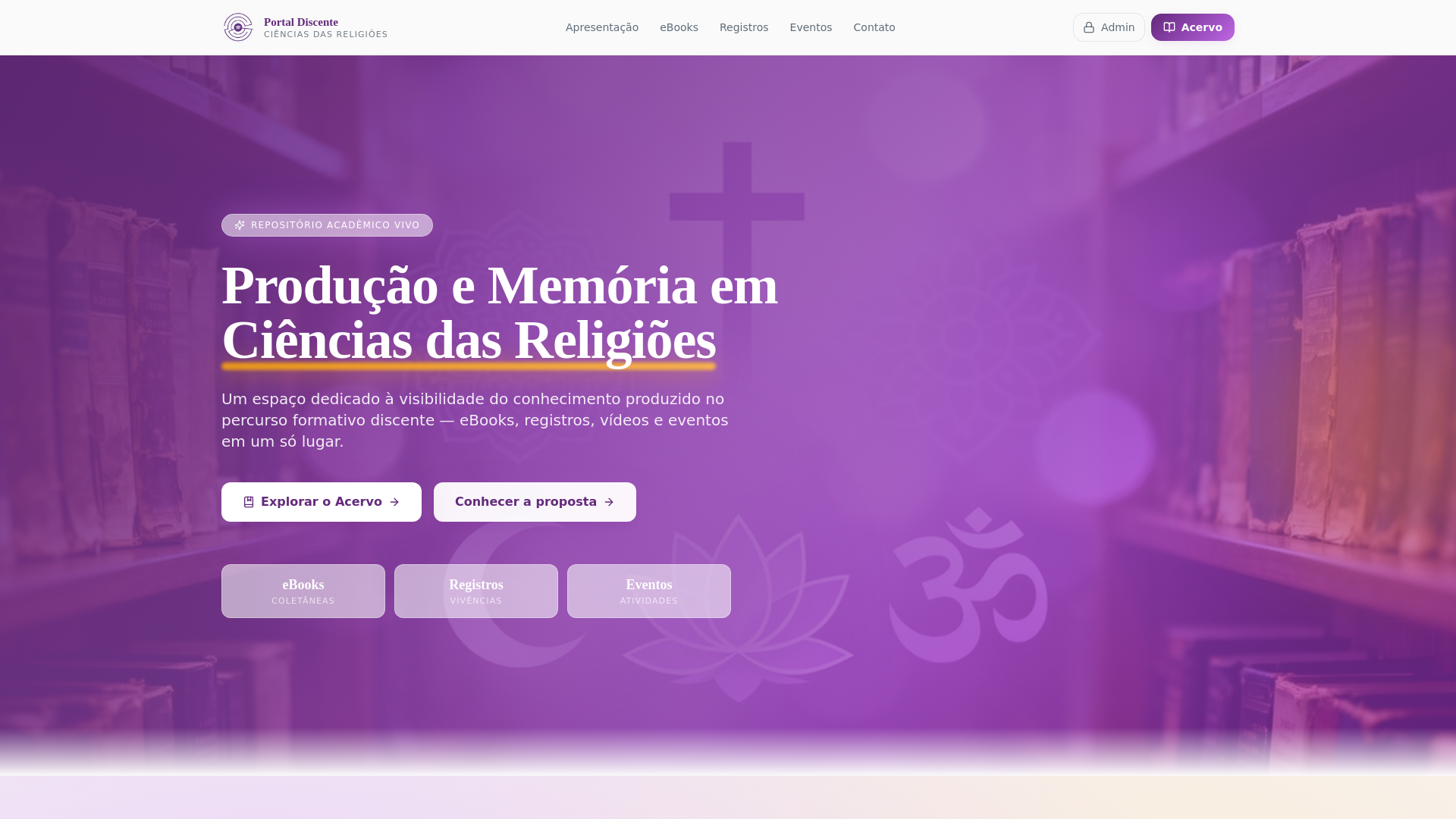 website screenshot of https://pesquisaemcr.com.br/