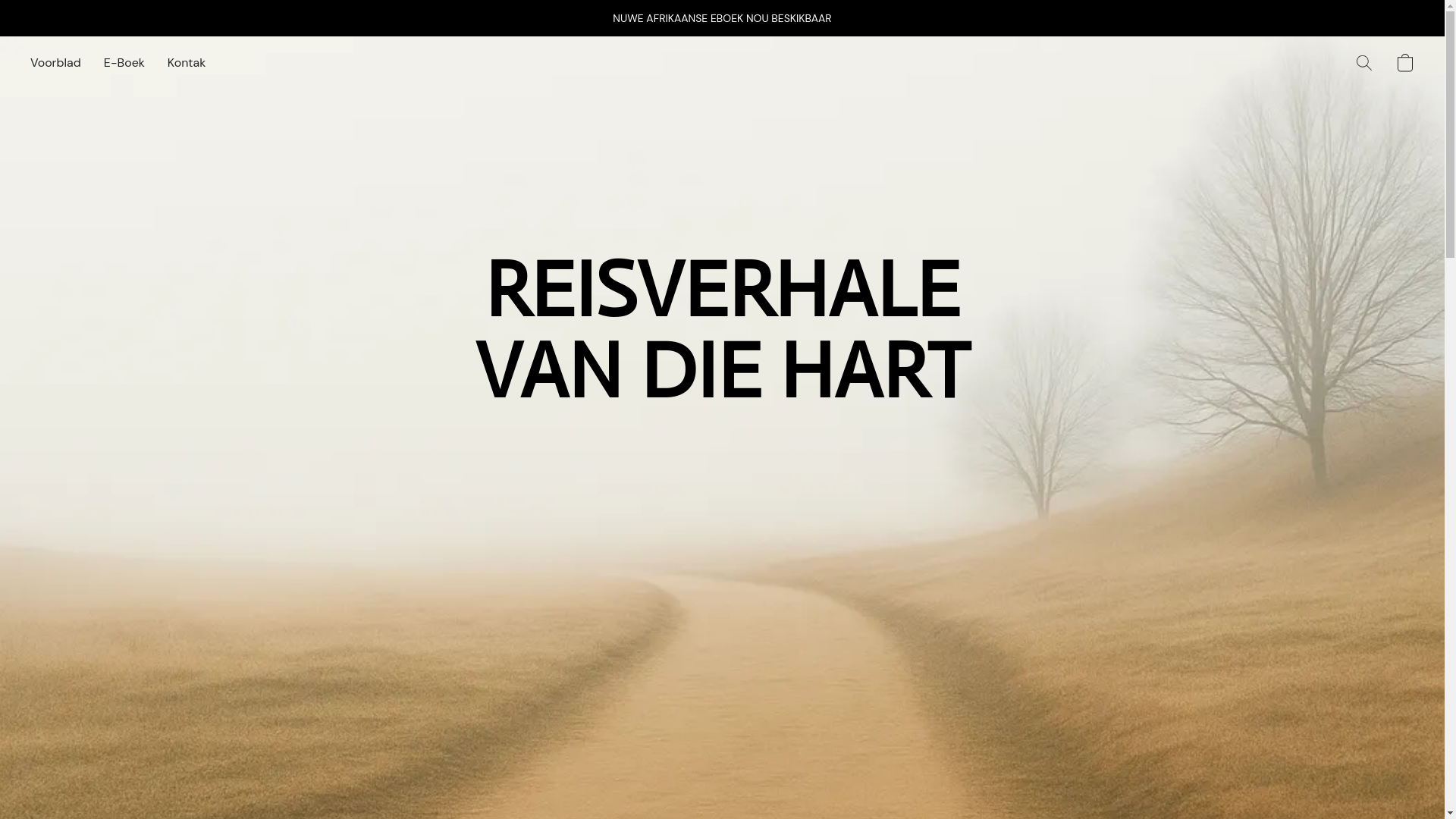 website screenshot of https://reisverhale.co.za/