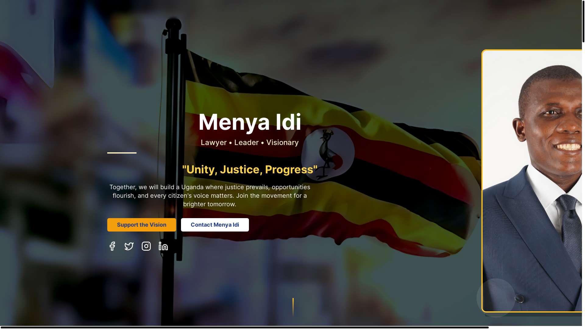 website screenshot of https://menyaidi.pages.dev/