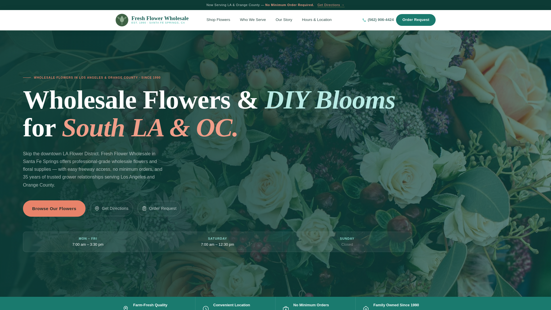 website screenshot of https://fresh-flower-wholeasle-website.pages.dev/