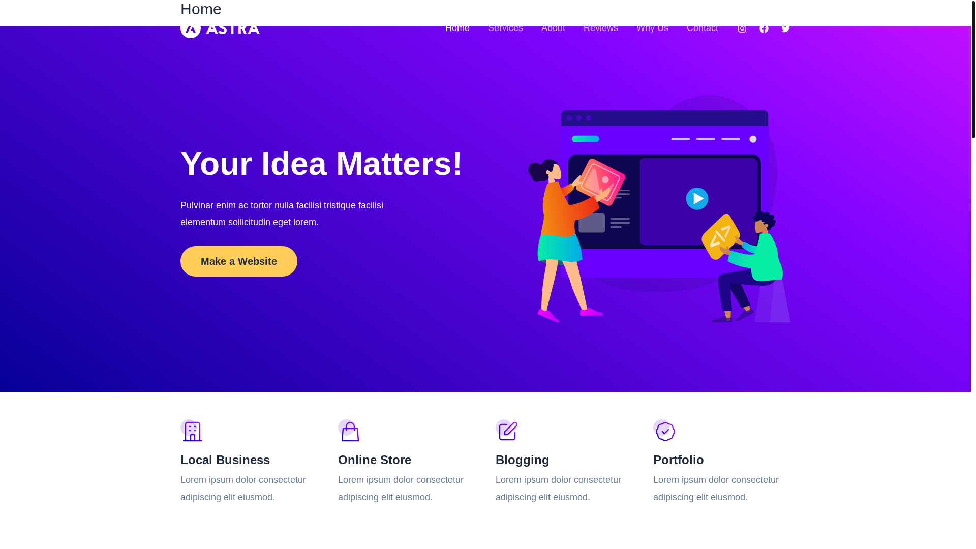 website screenshot of https://quickshoap.in/