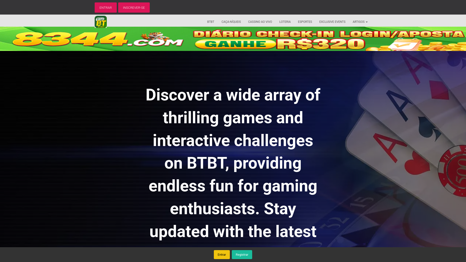 website screenshot of https://btbtfb.com/