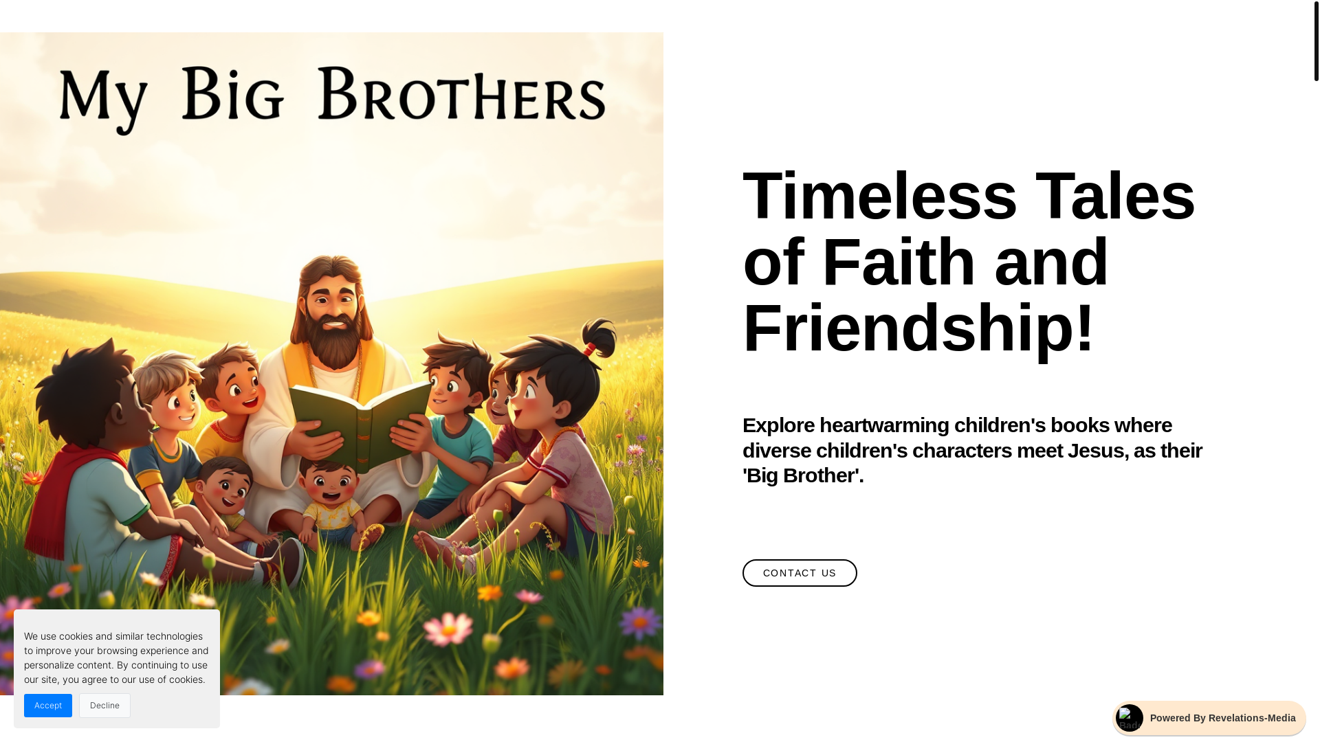 website screenshot of https://mybigbrotherbooks.org/