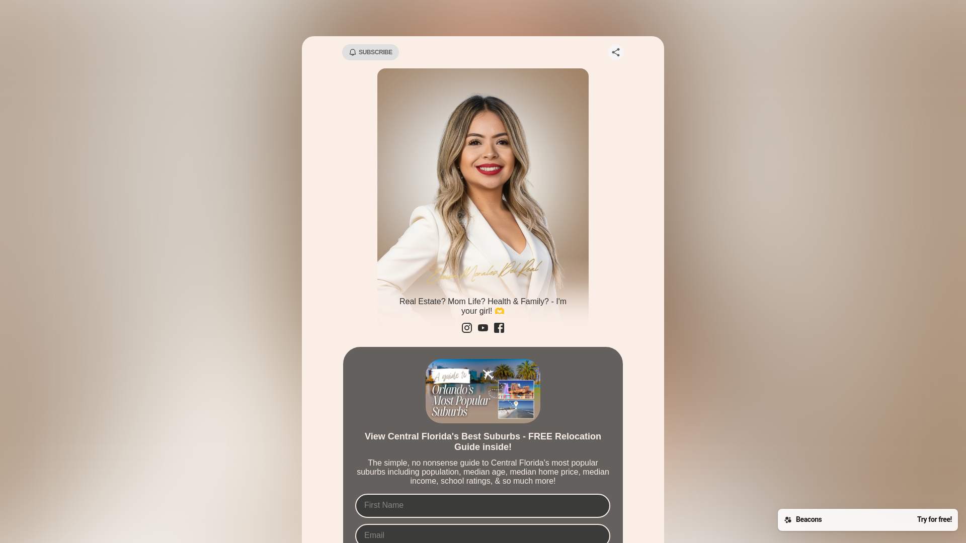 website screenshot of https://eloisamorales.com/