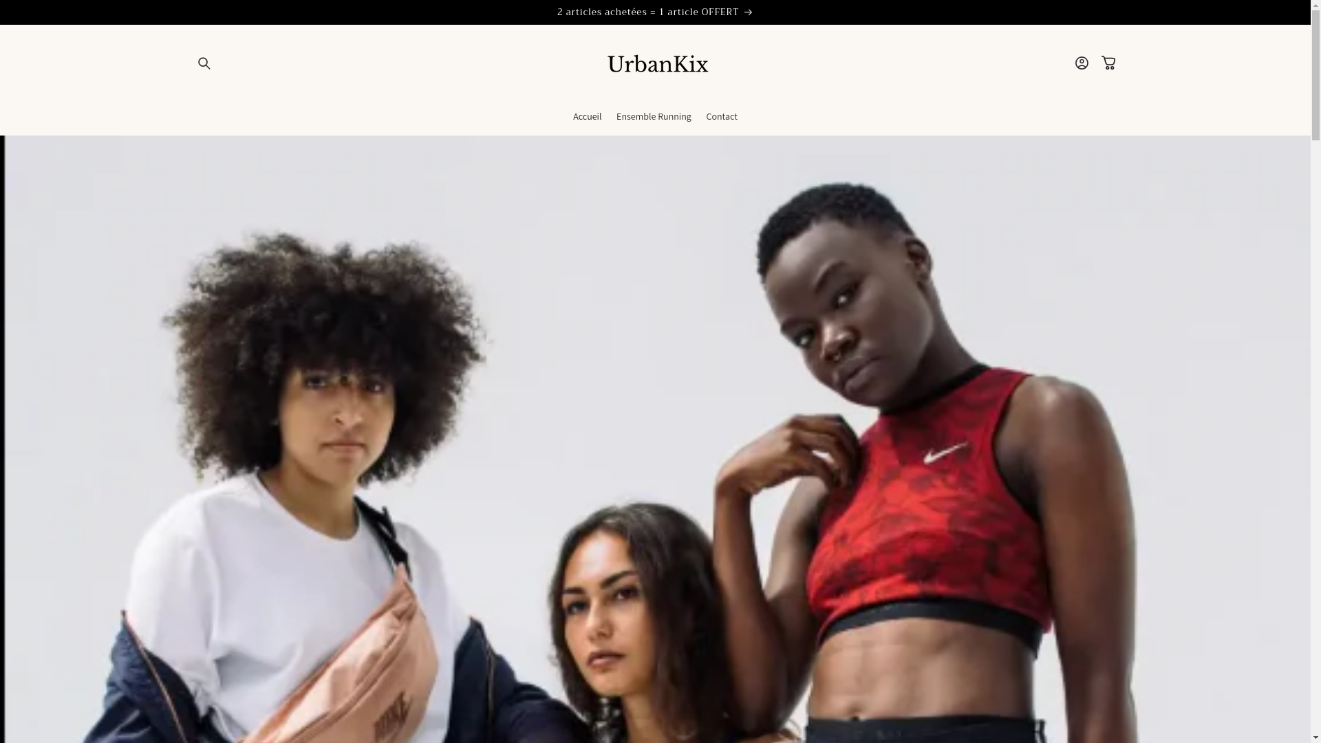 website screenshot of https://urbankixfrance.com/