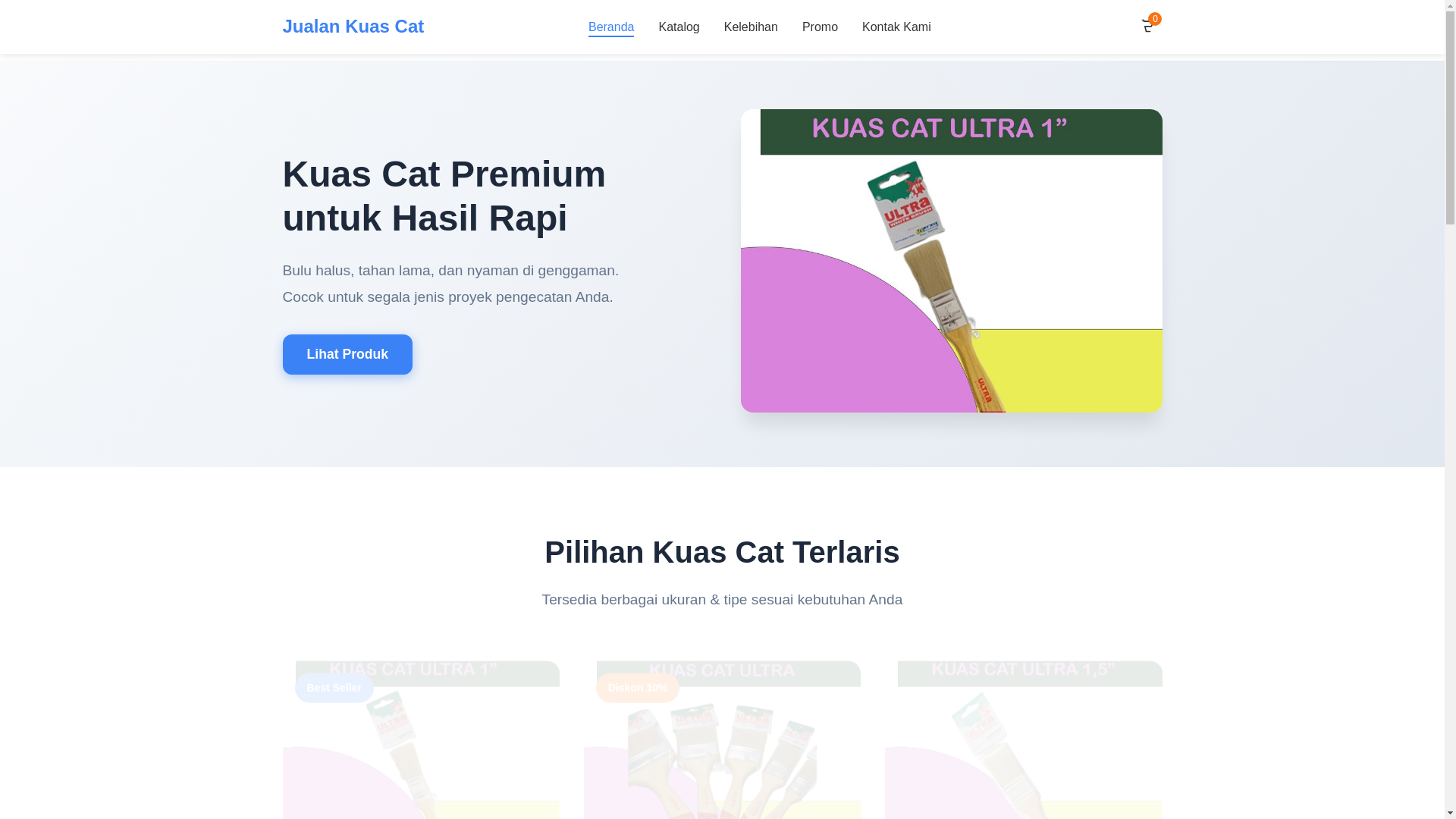 website screenshot of https://kuasmanjadisini.pages.dev/