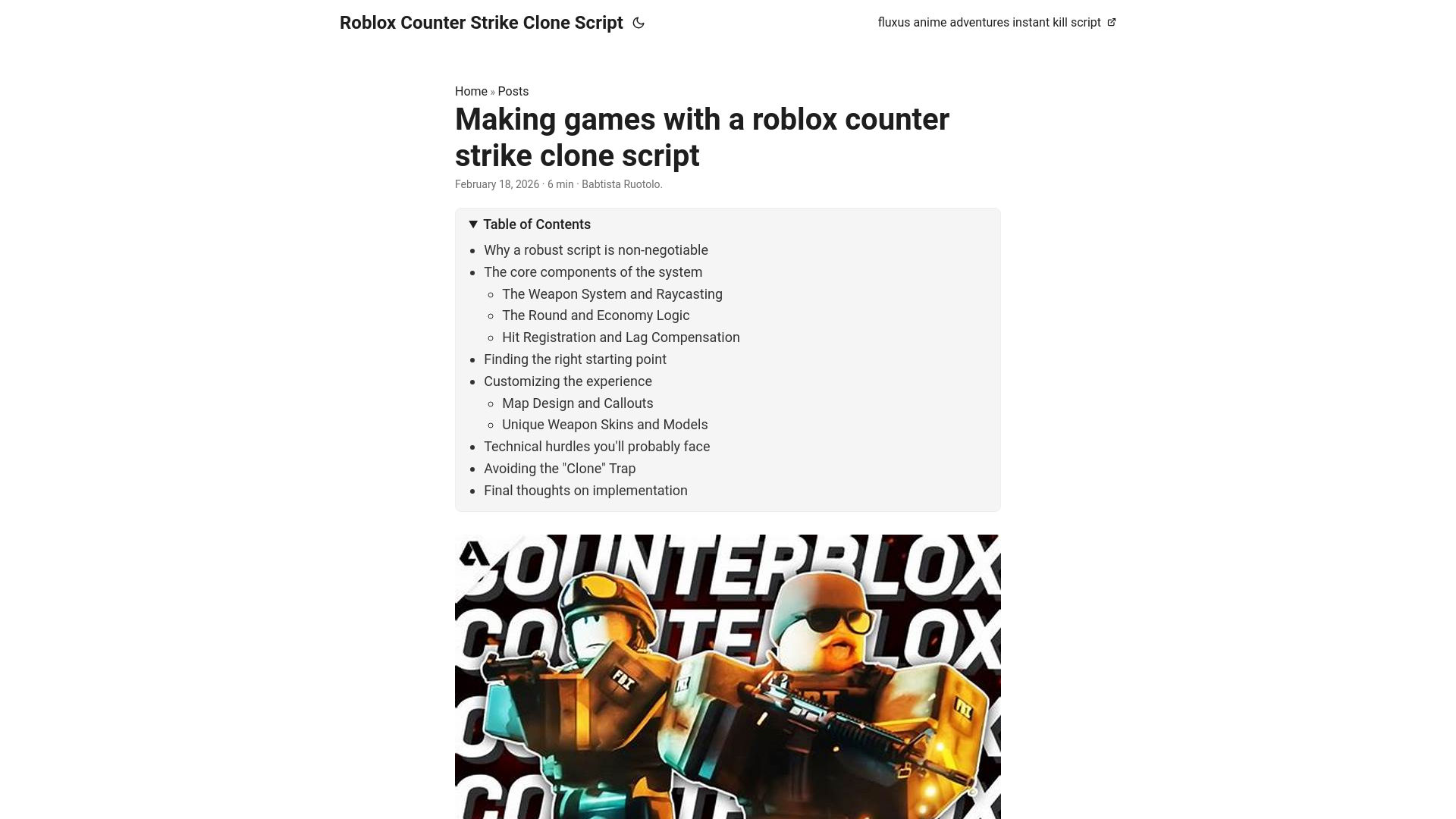 website screenshot of https://roblox-counter-strike-clone-script.pages.dev/