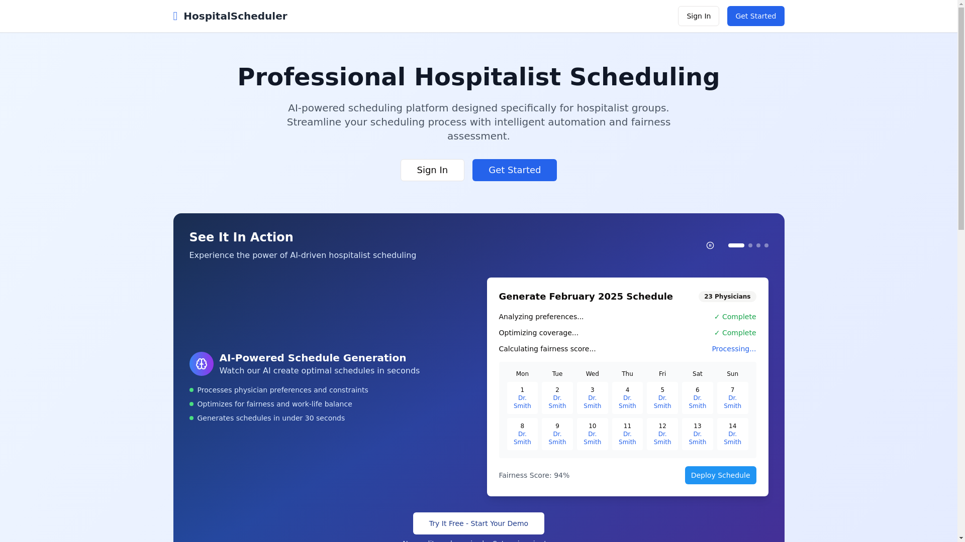 website screenshot of https://admitschedule.com/