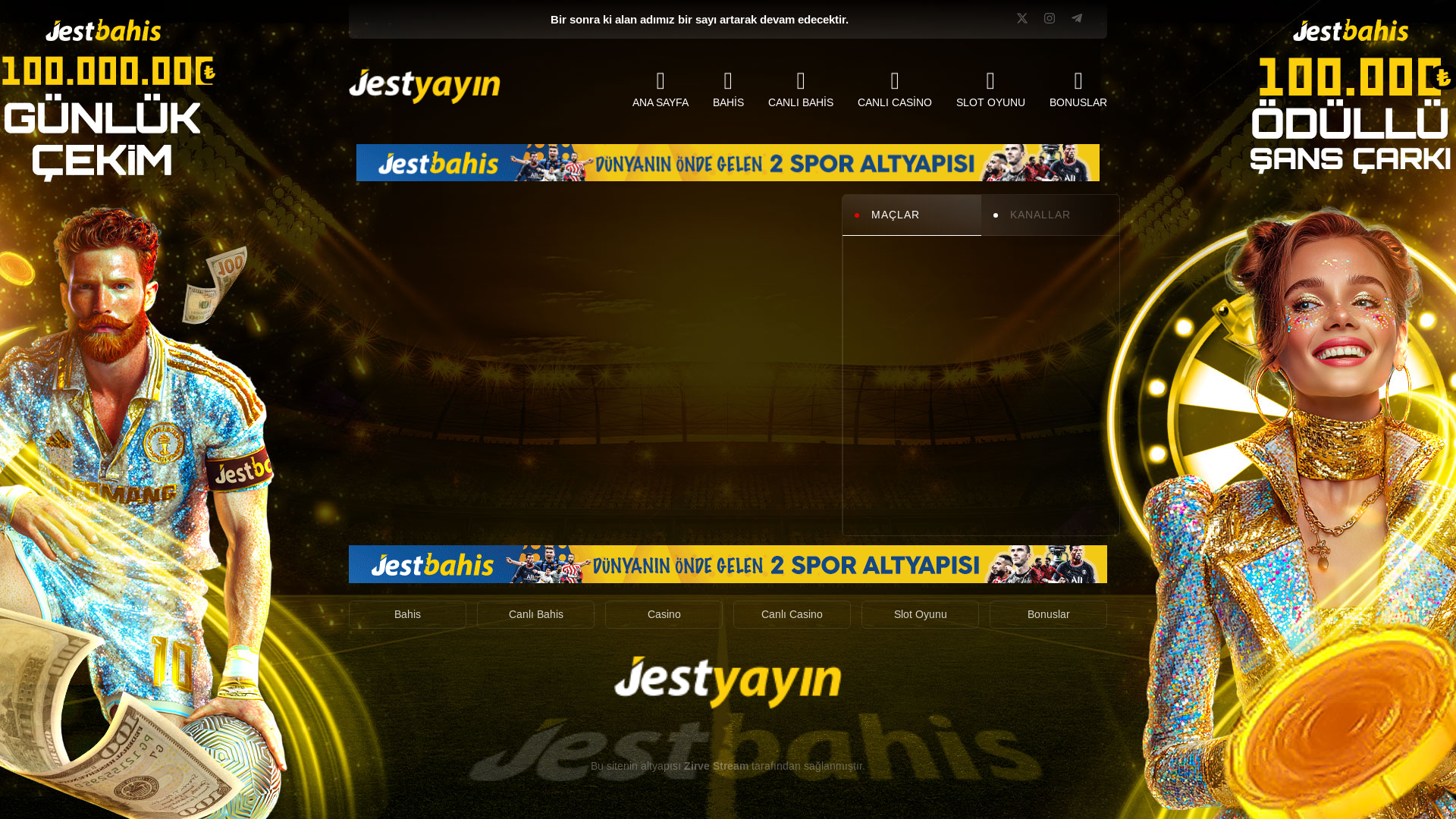 website screenshot of https://jestyayin1.pages.dev/