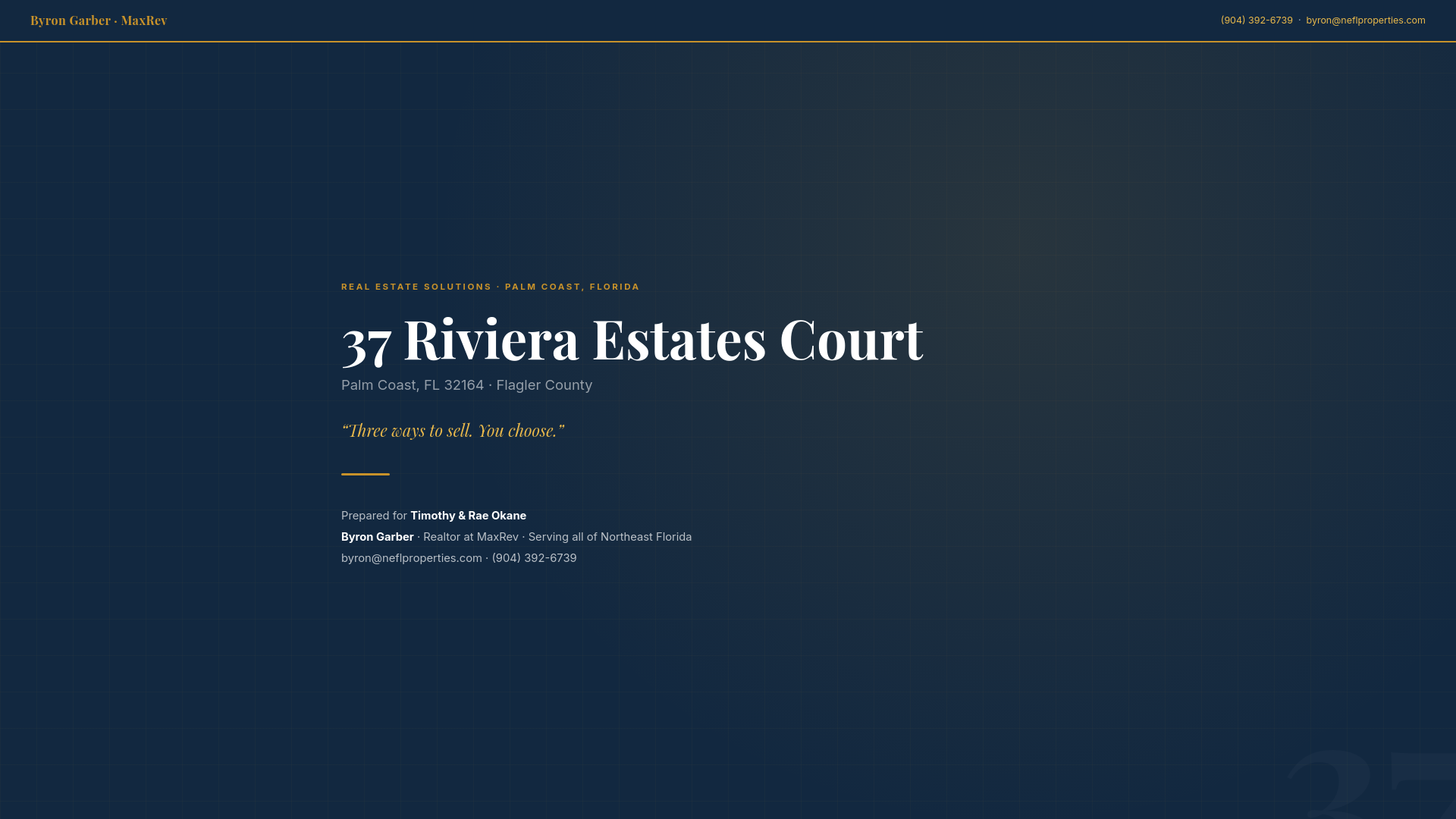 website screenshot of https://37-riviera-estates-palm-coast.pages.dev/