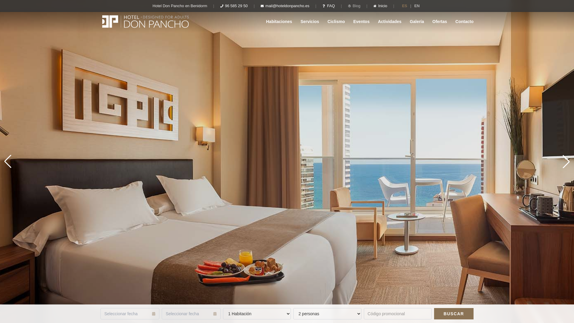 website screenshot of https://hoteldonpancho-cc.pages.dev/