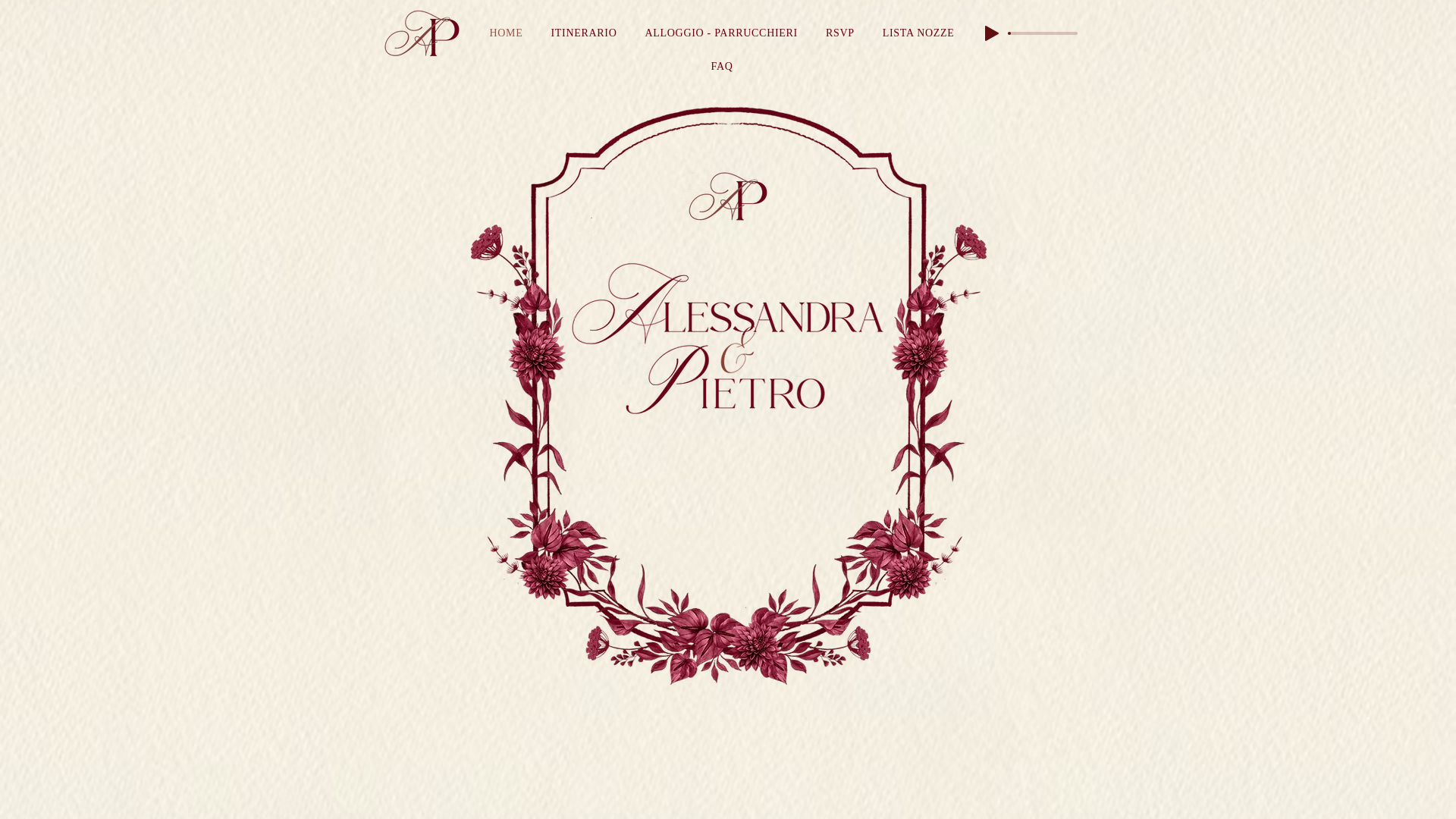 website screenshot of https://alessandrapietro.com/