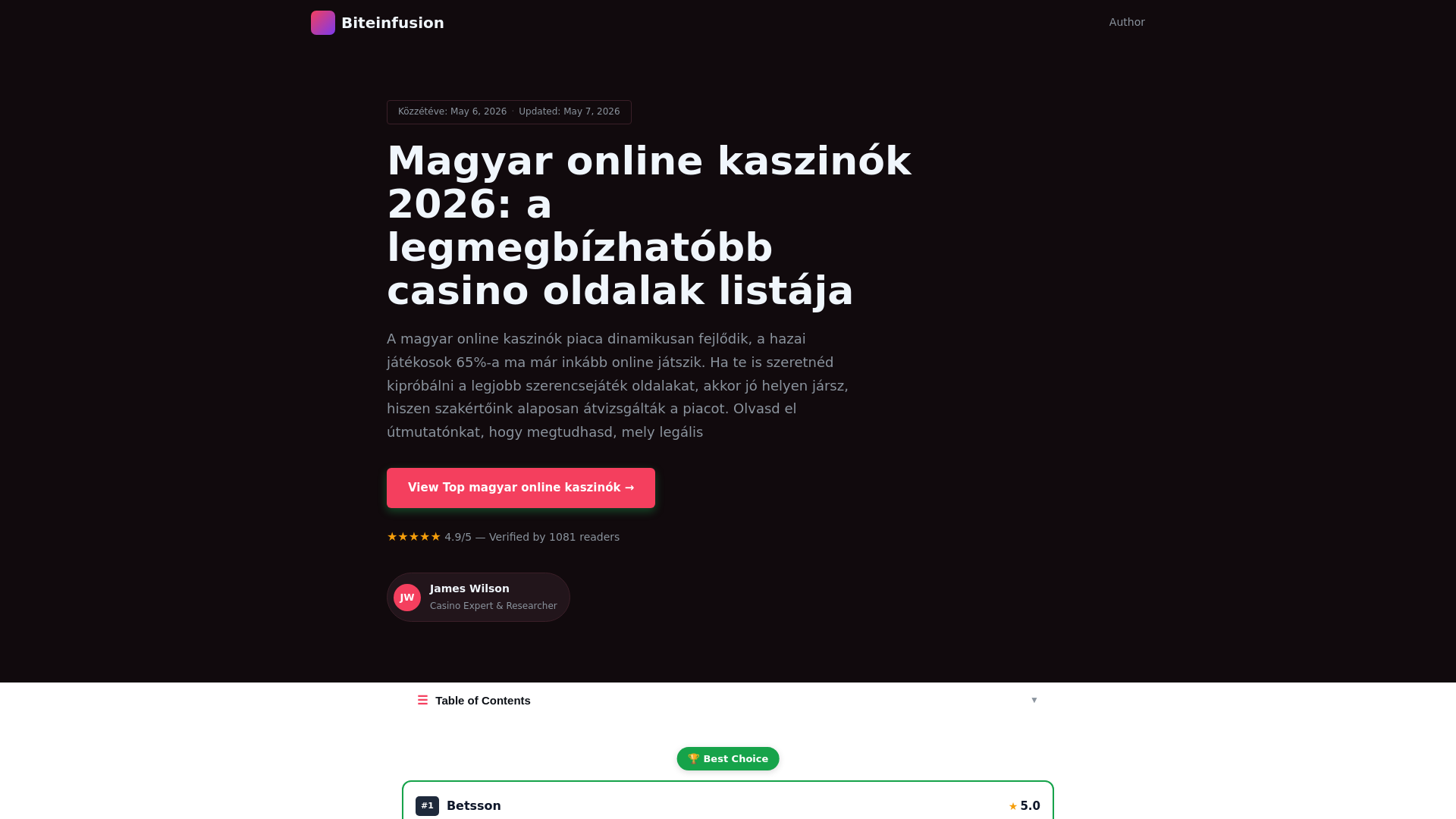 website screenshot of https://biteinfusion-com.pages.dev/