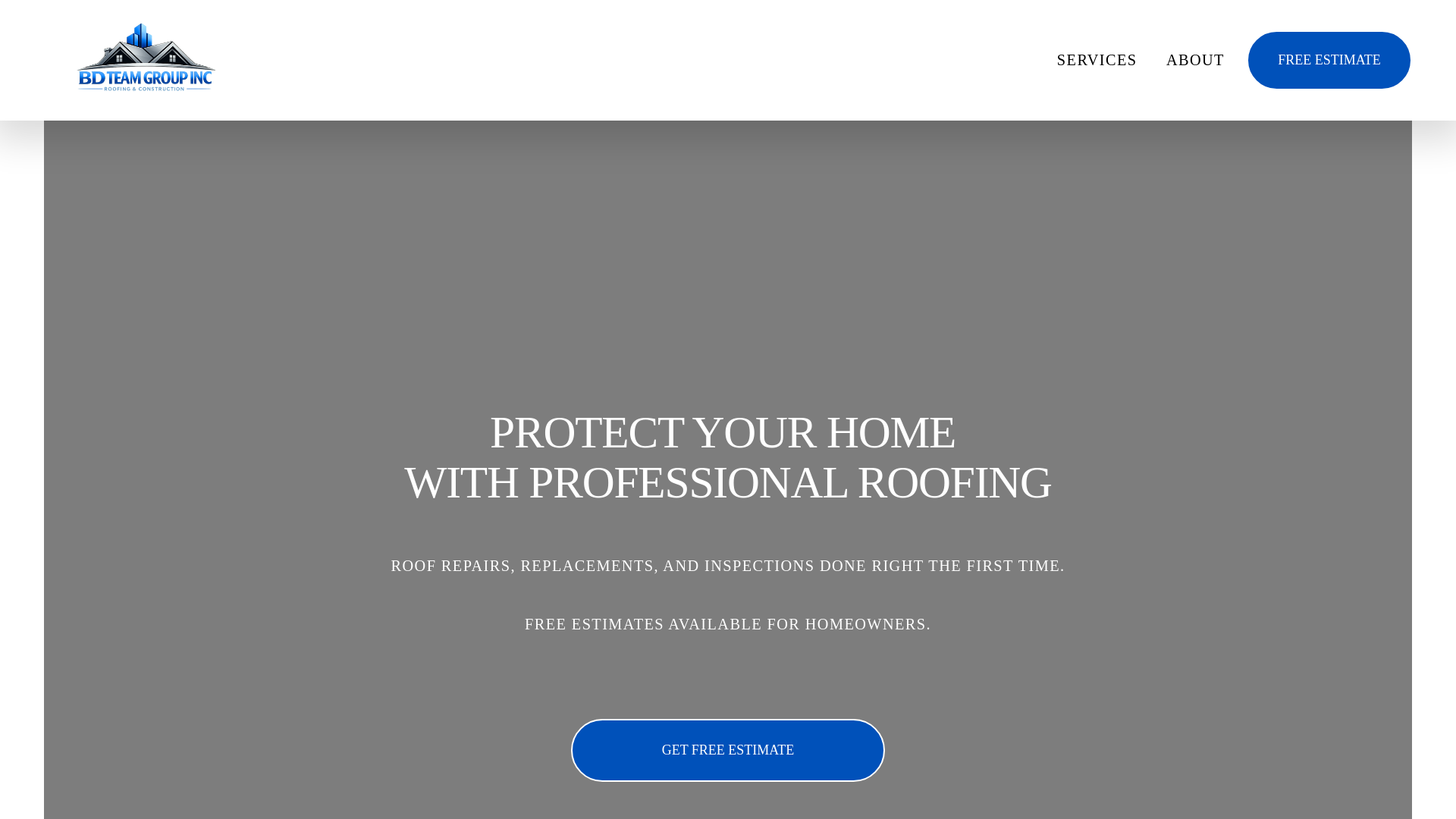 website screenshot of https://bdteamgroup.com