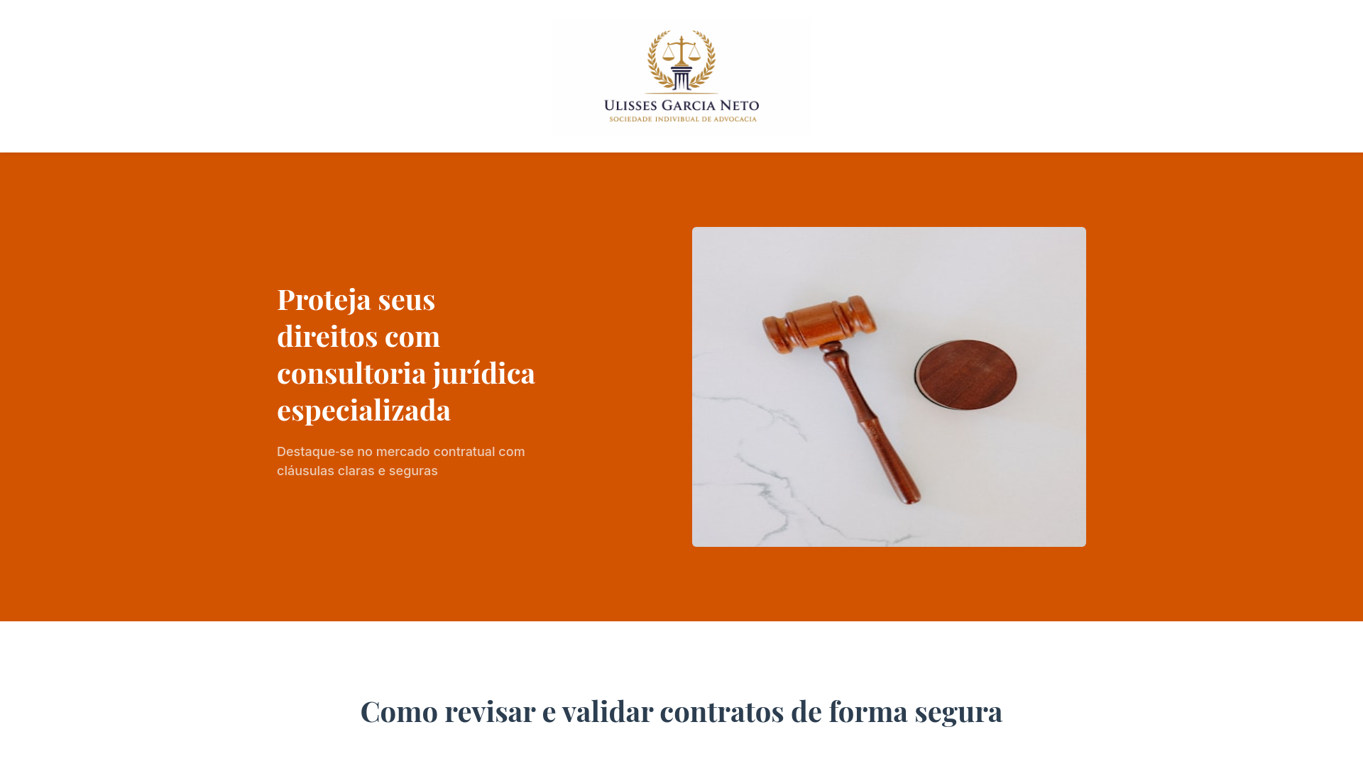 website screenshot of https://ugnsociedade.online/