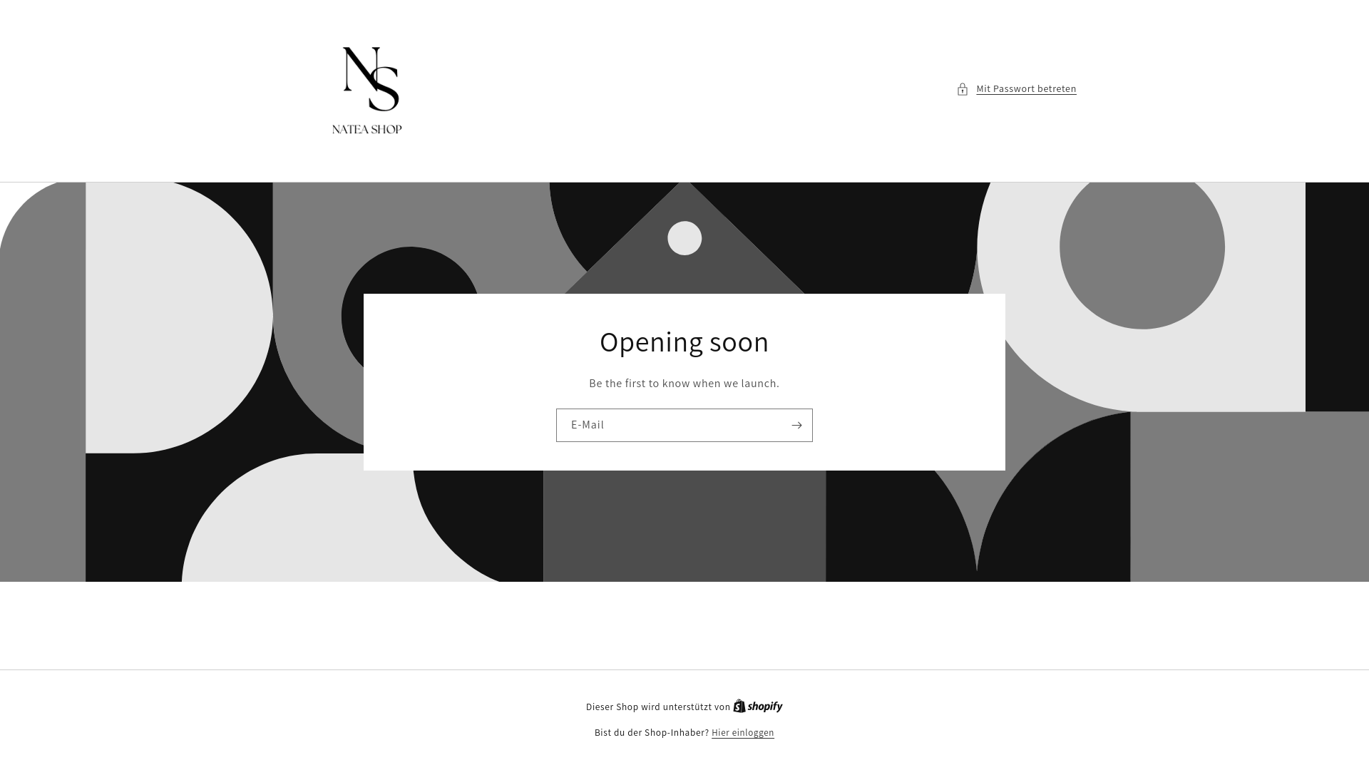 website screenshot of https://shopnatea.com/