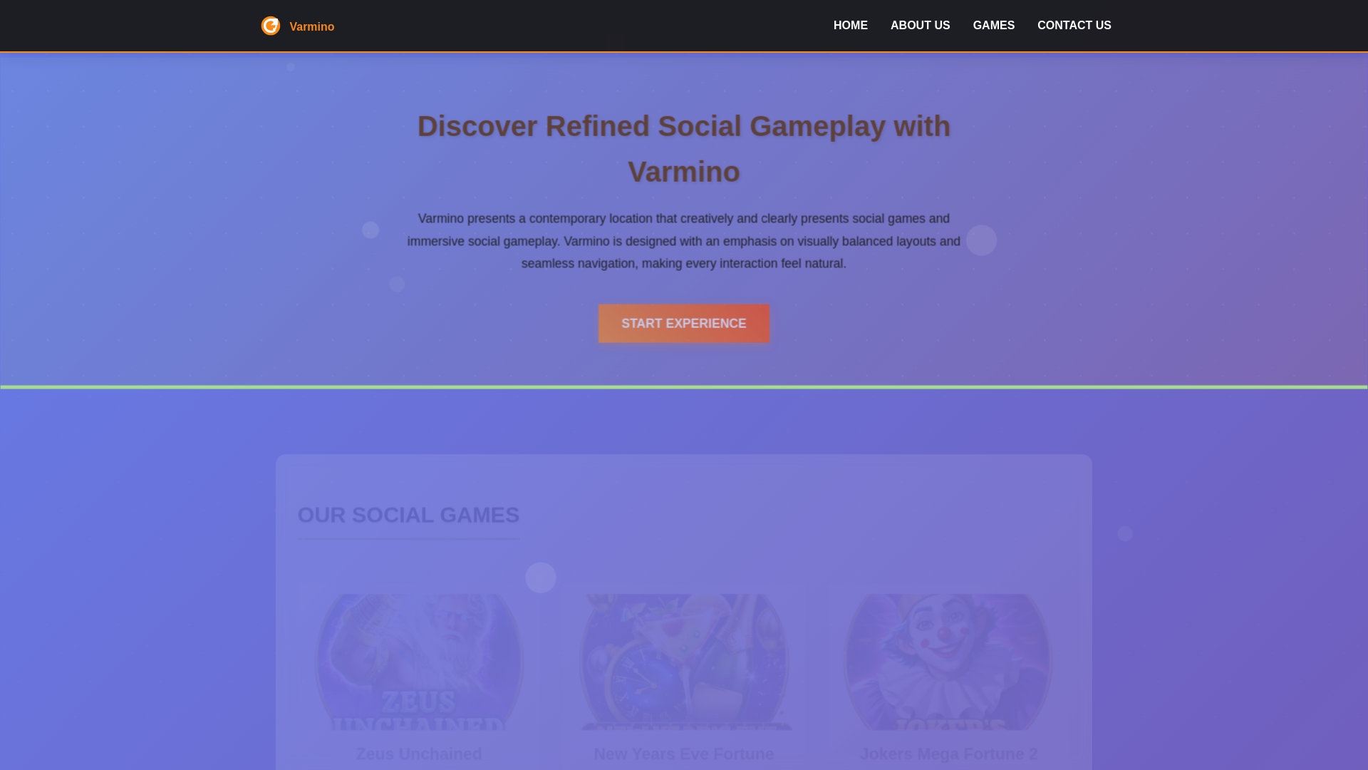 website screenshot of https://varmino.online/