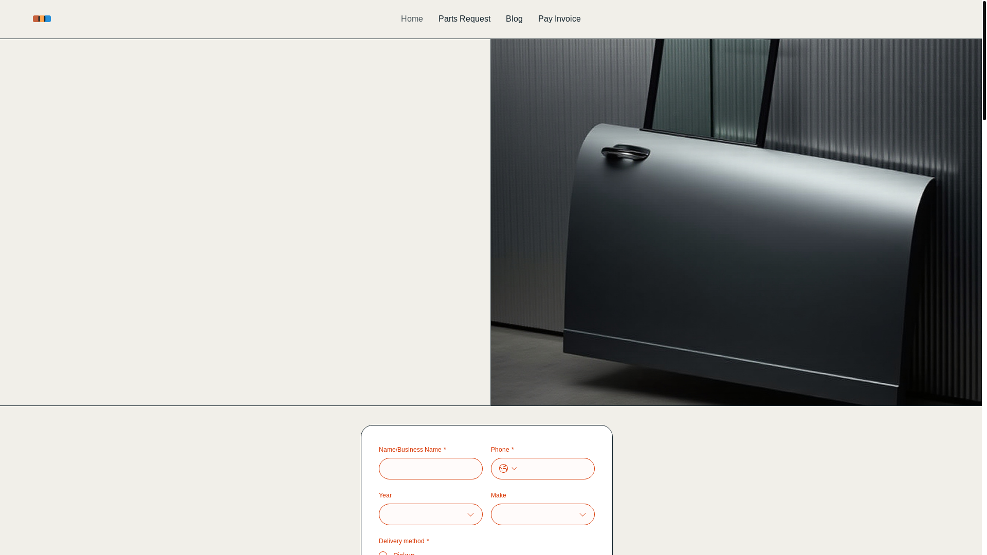 website screenshot of https://shopautosbody.com/