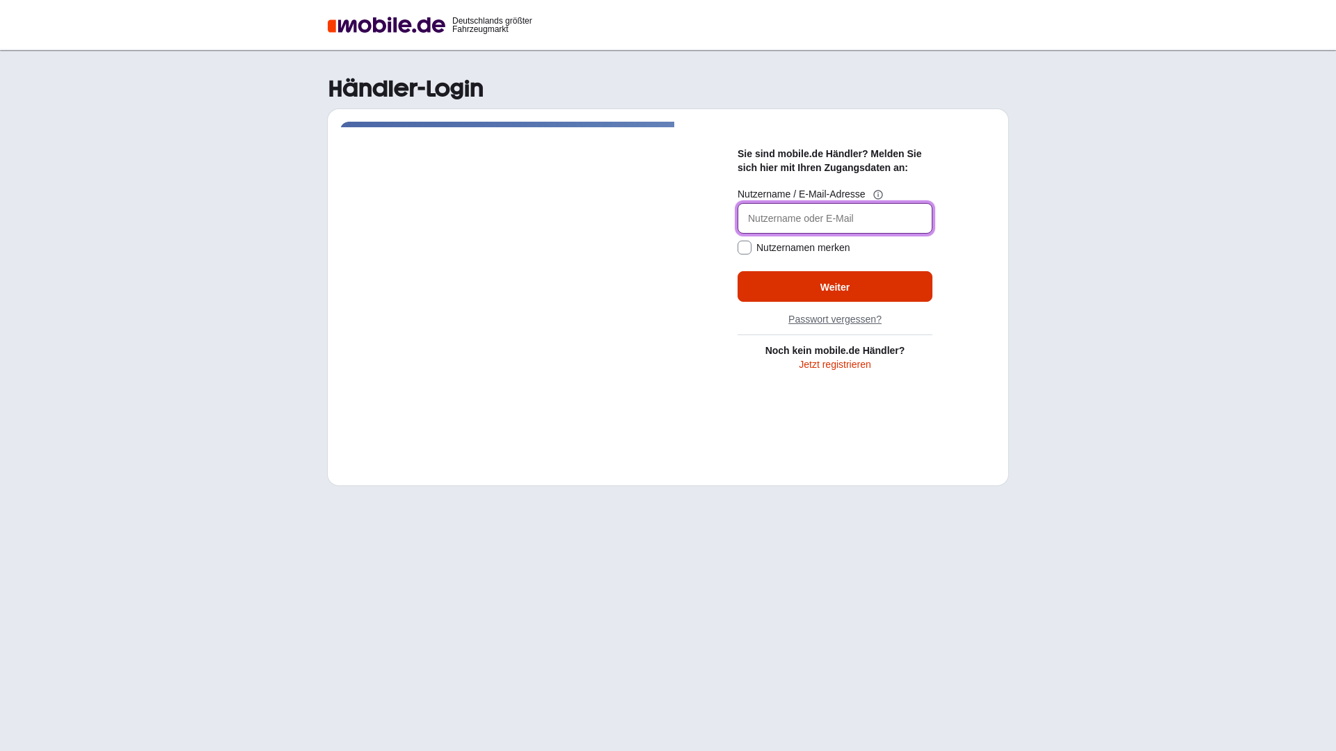 website screenshot of https://ld-handel-mobile.de/
