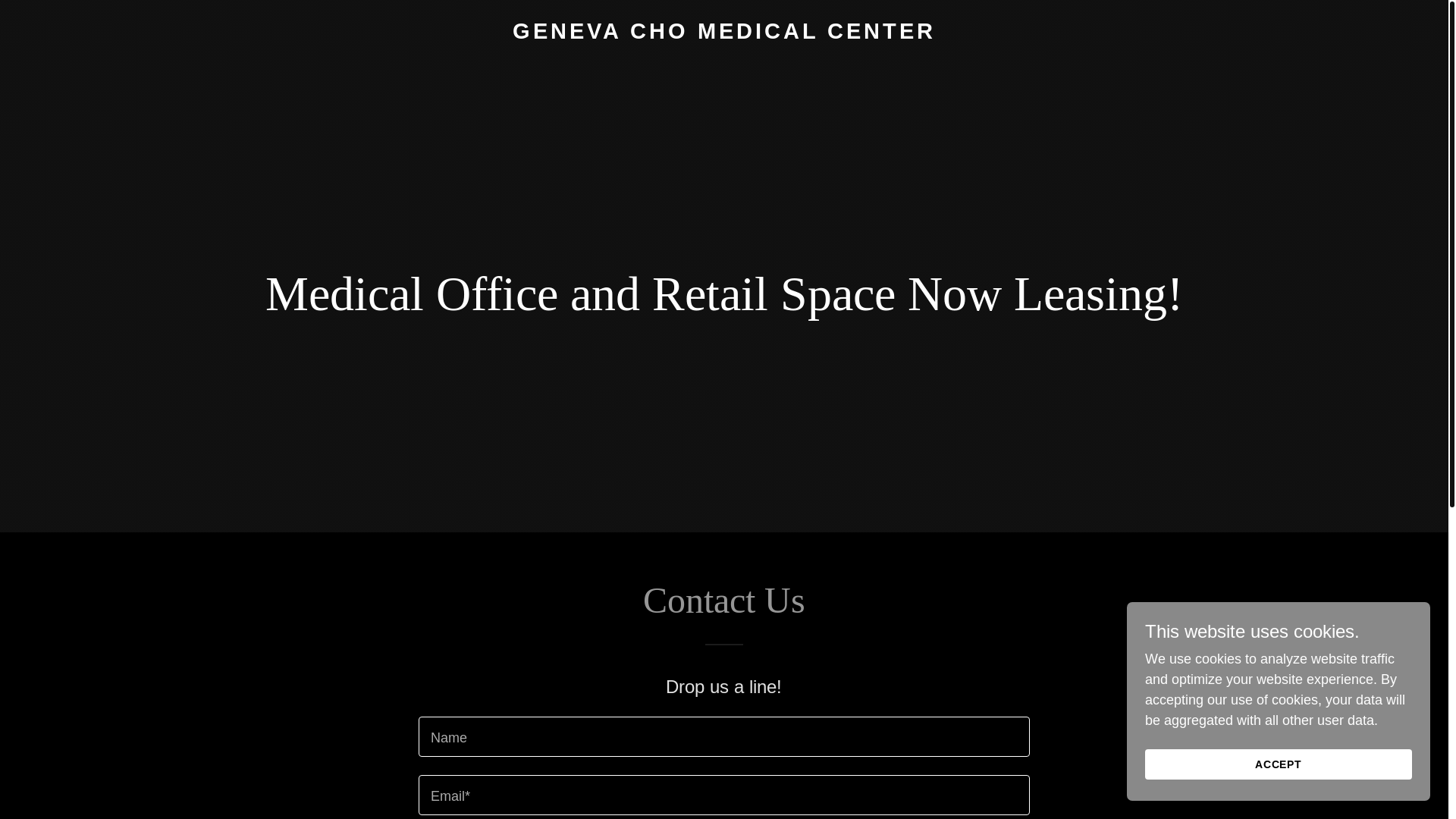 website screenshot of https://genevachomedicalcenter.com/