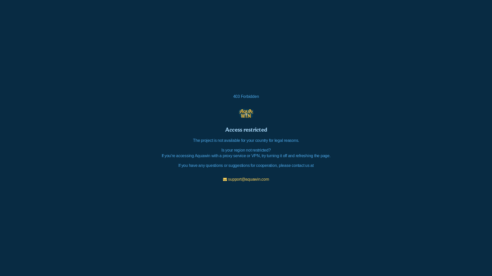 website screenshot of https://aquawin-7588.com/