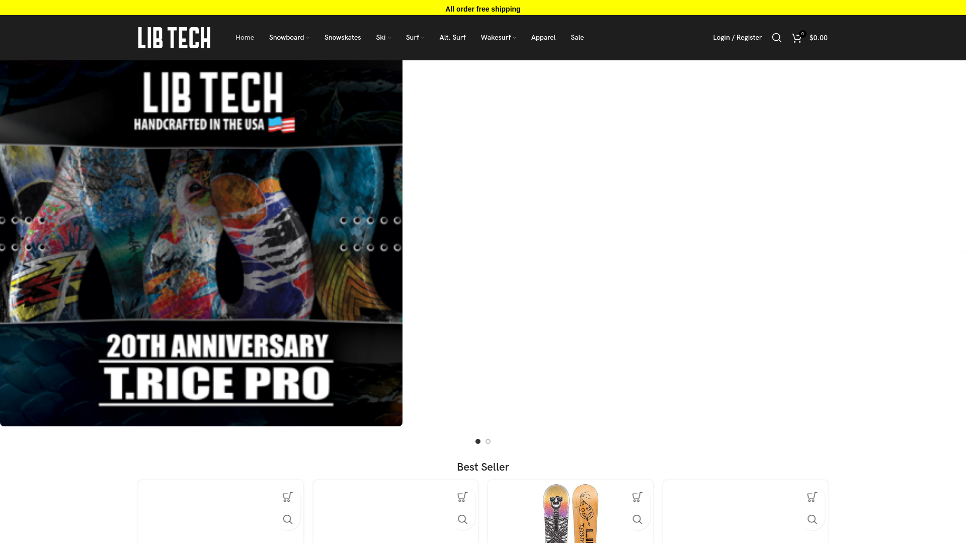 website screenshot of https://lib-techs.com