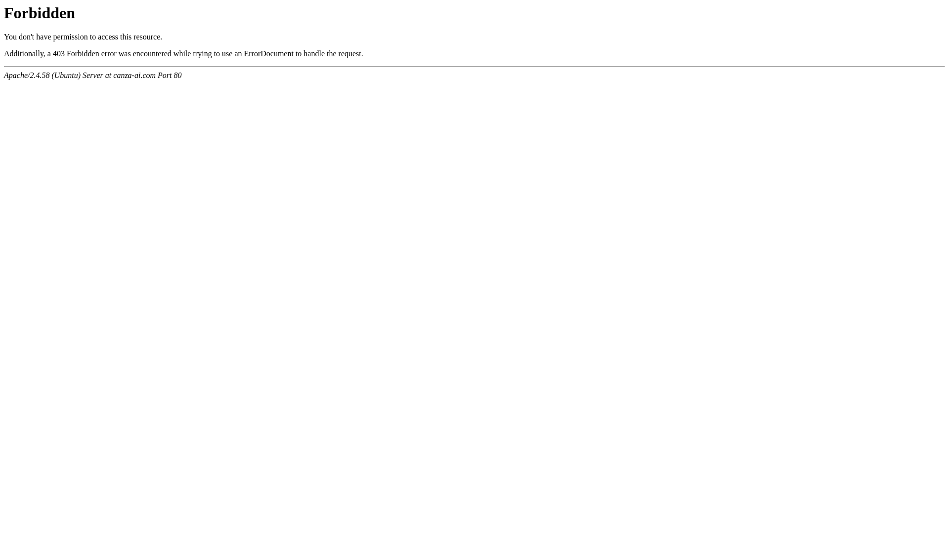 website screenshot of https://canza-ai.com/