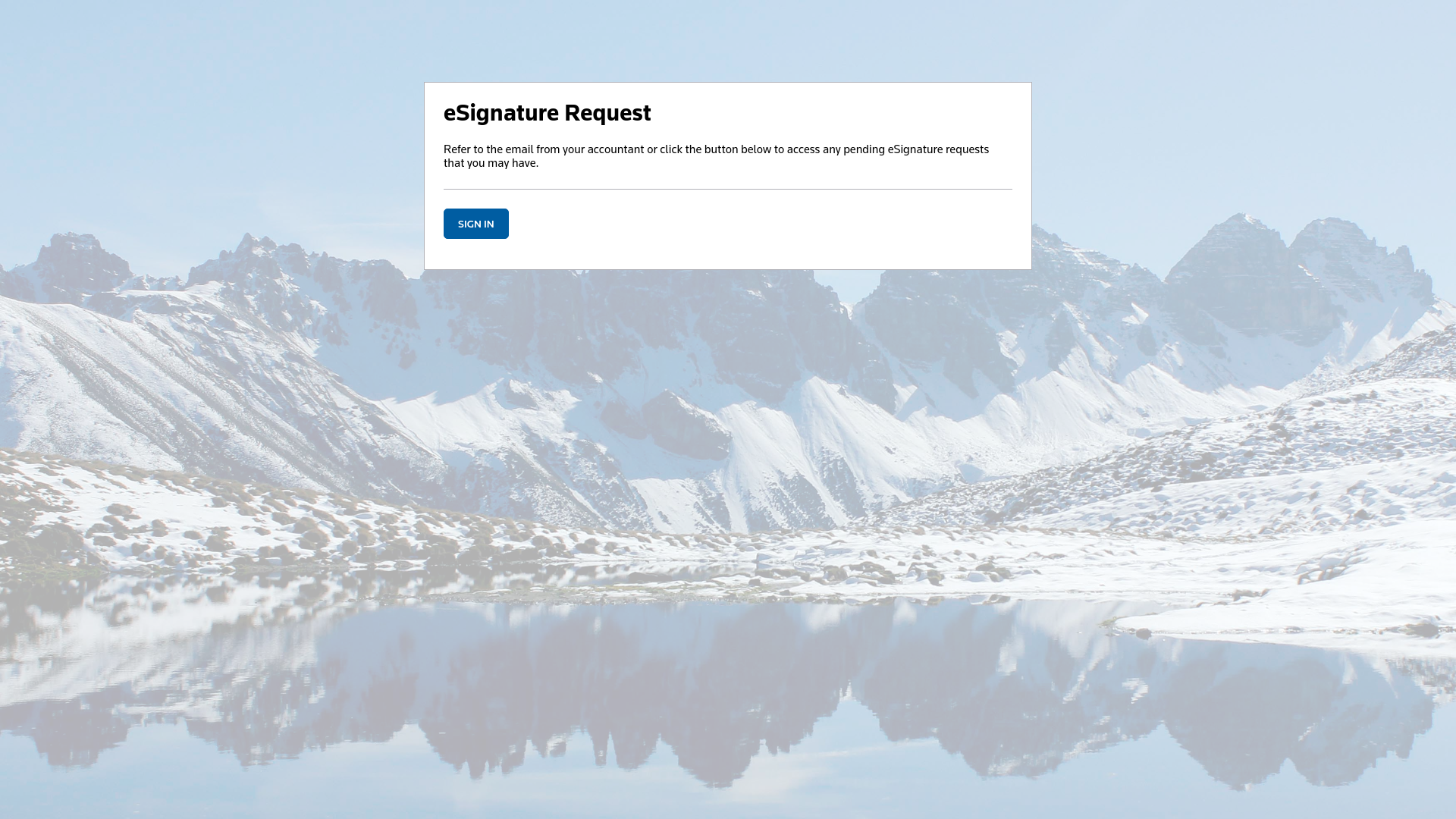 website screenshot of https://onvio.us/esign/
