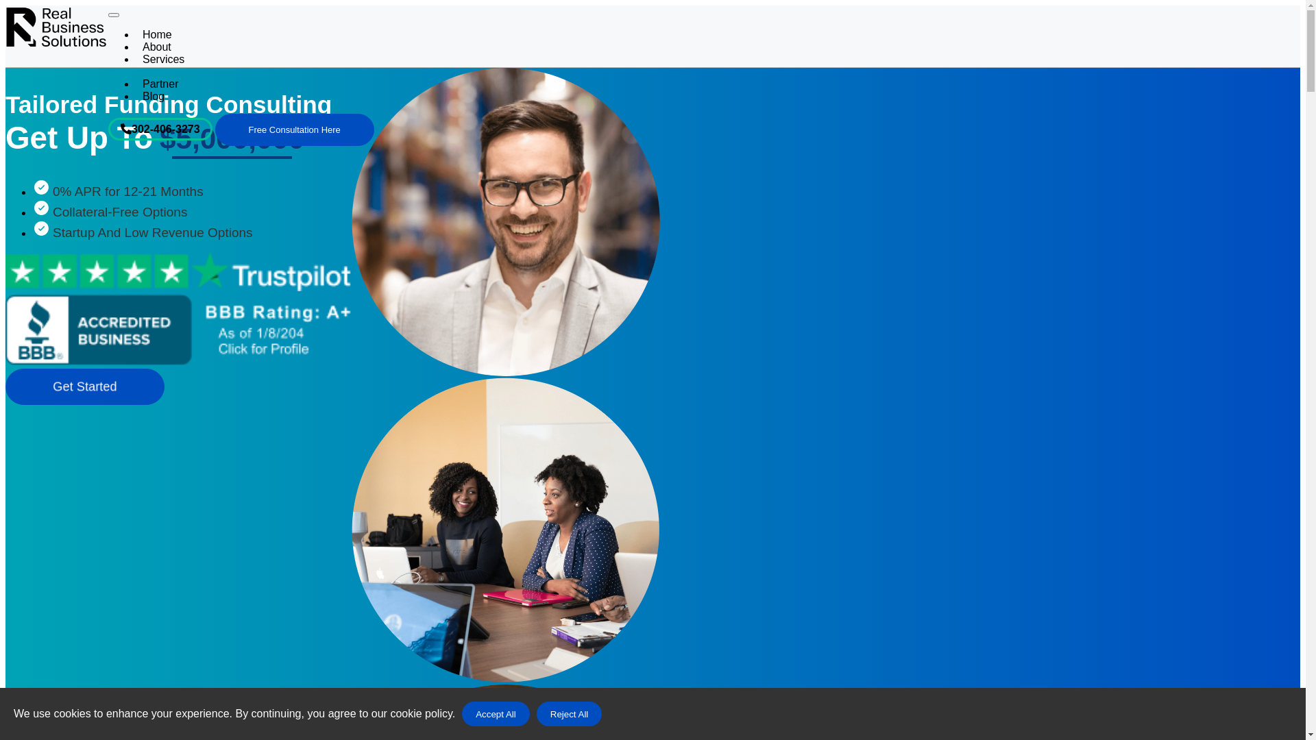 website screenshot of https://teamrealbizsolution.com/