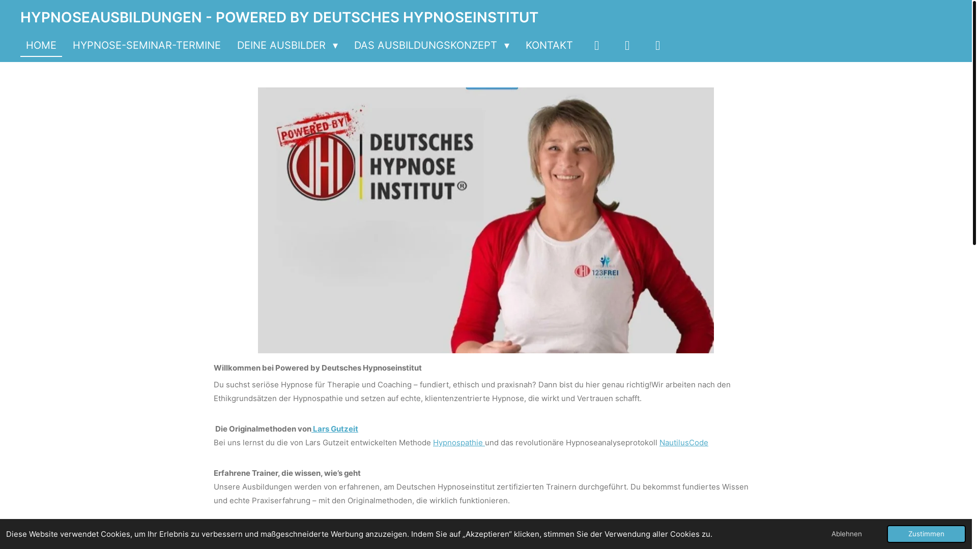 website screenshot of https://am-besten-in-leipzig-hypnose-lernen.de/