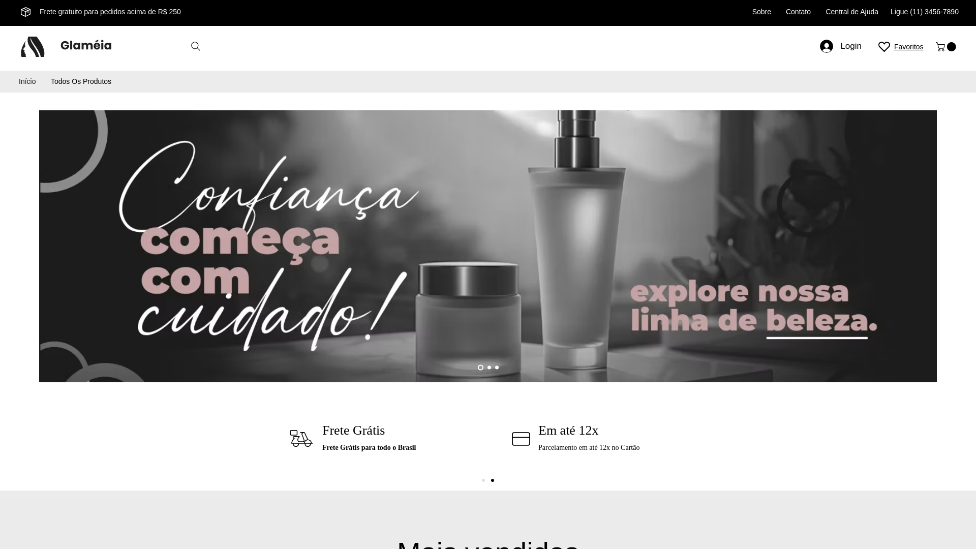 website screenshot of https://xn--glamia-eva.com/