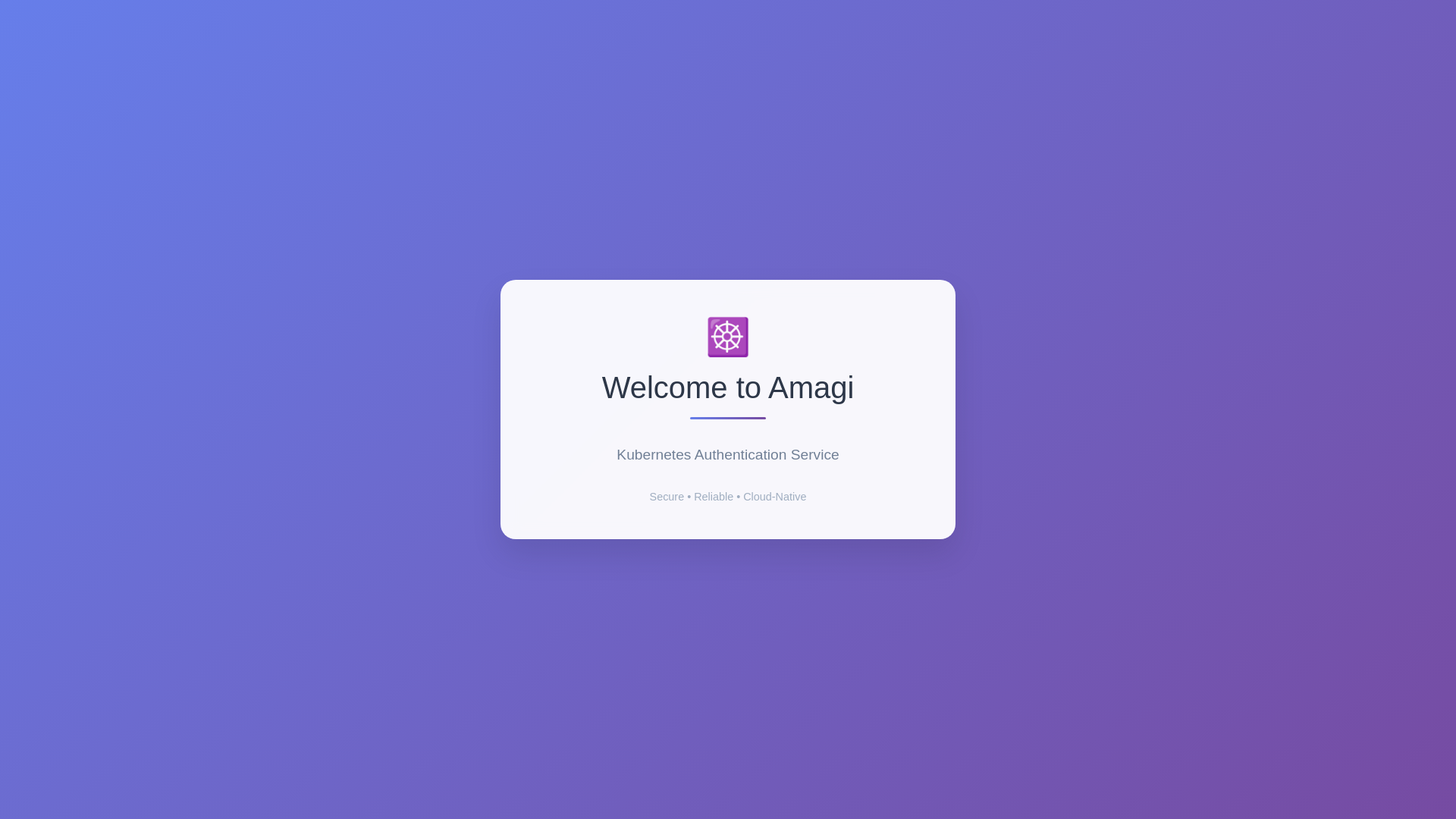 website screenshot of https://k8s-int-amagi.pages.dev/