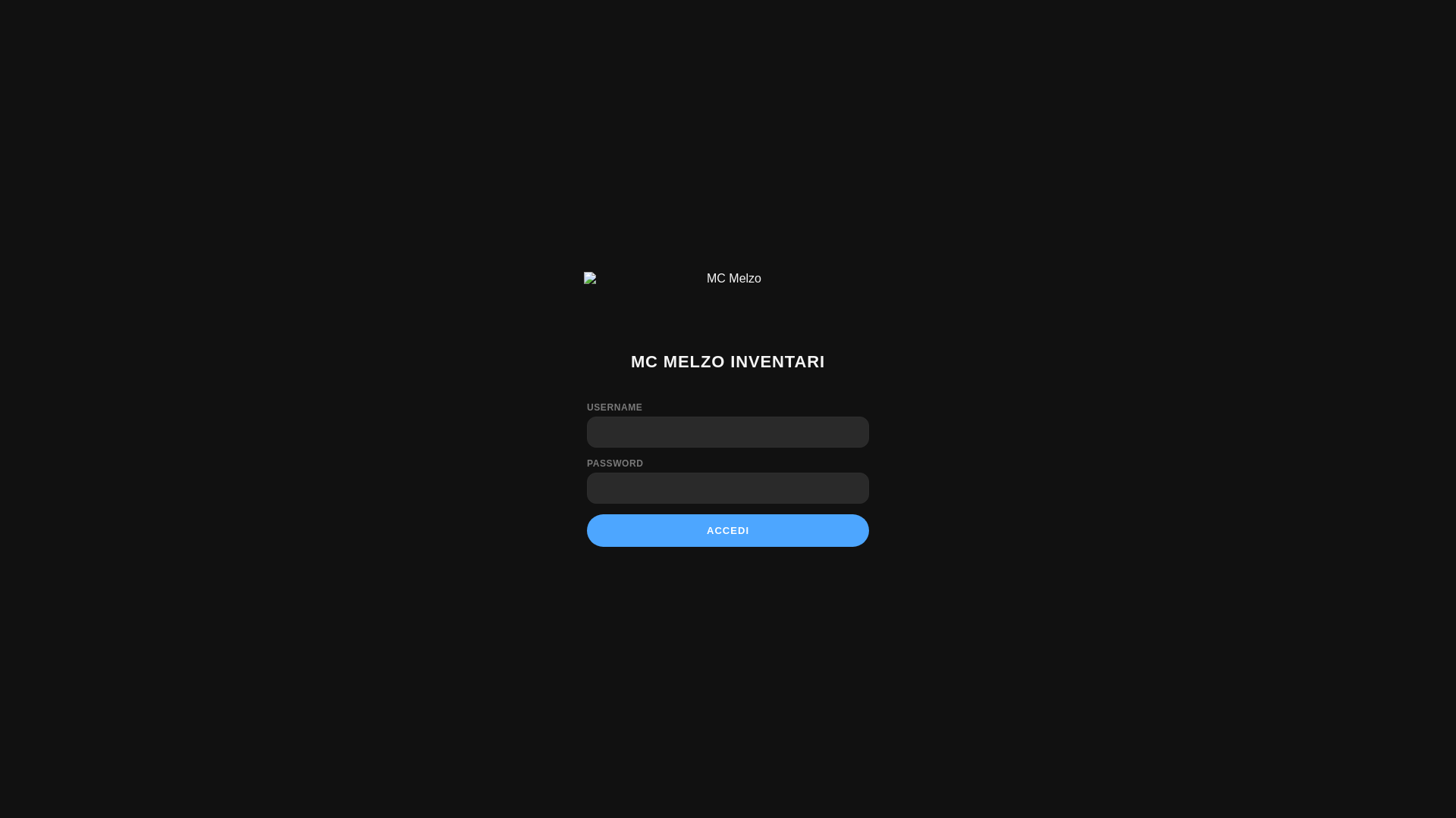 website screenshot of https://mcmelzo.it/