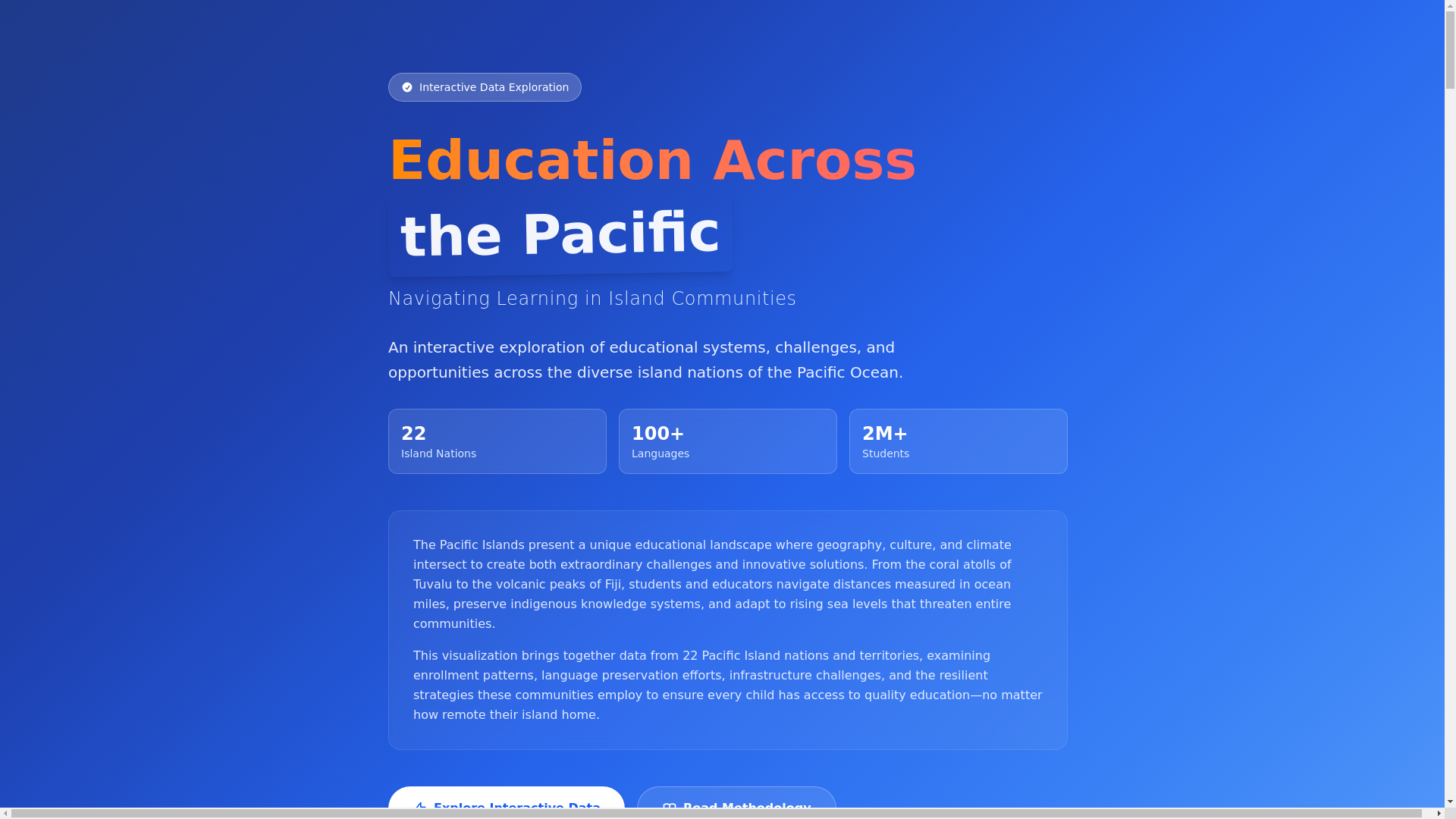 website screenshot of https://pacificeducation.pages.dev/