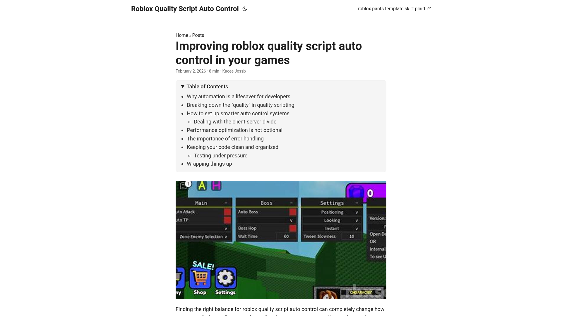 website screenshot of https://roblox-quality-script-auto-control.pages.dev/